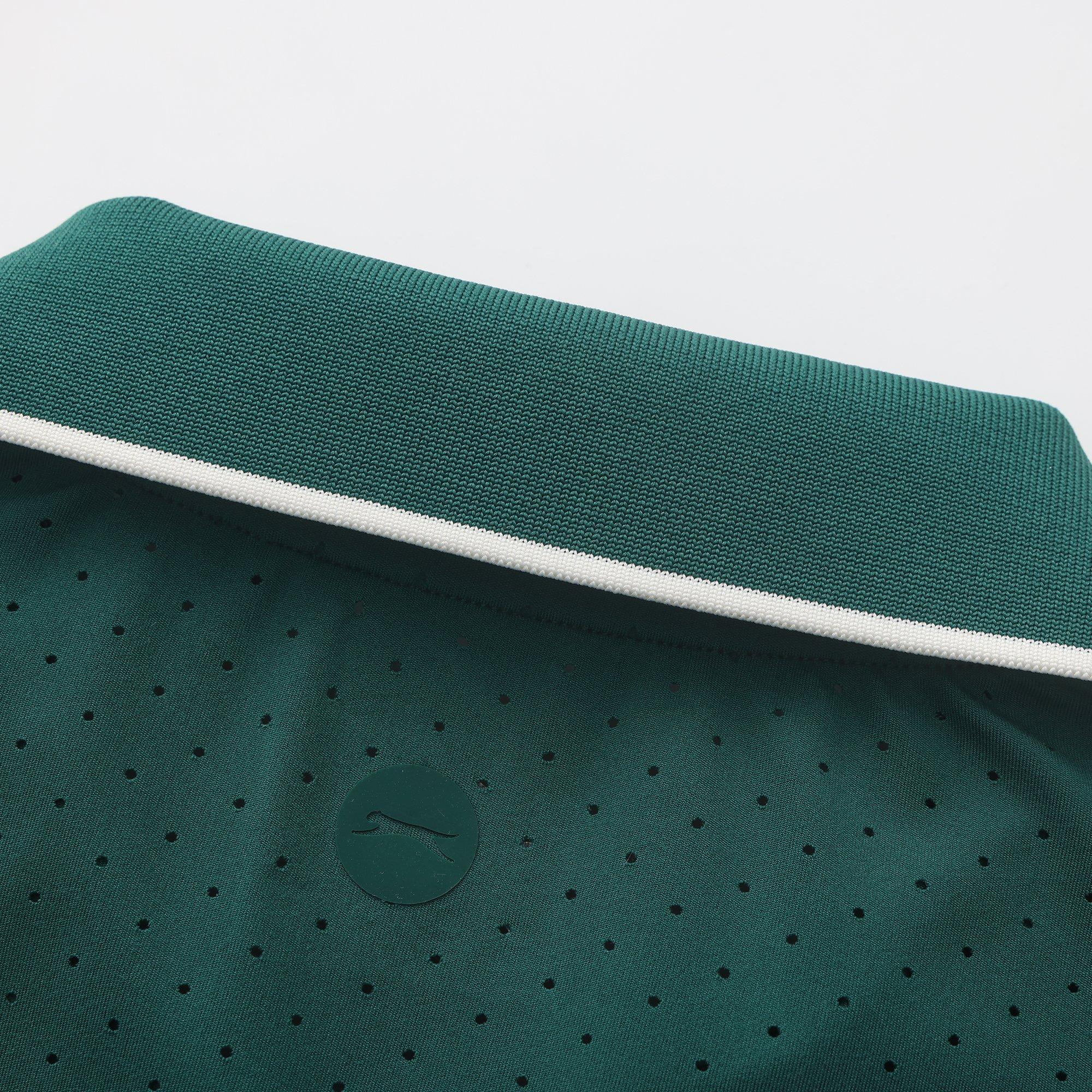 Green - Slazenger - Women's Sleeveless Polo Neck Performance Vest - 8