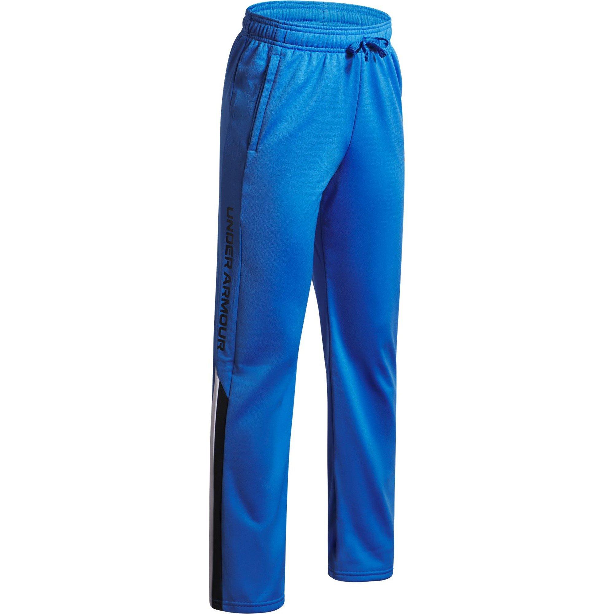 Blue - Under Armour - Kids' Brawler 3.0 Tapered Tracksuit Bottoms - 3