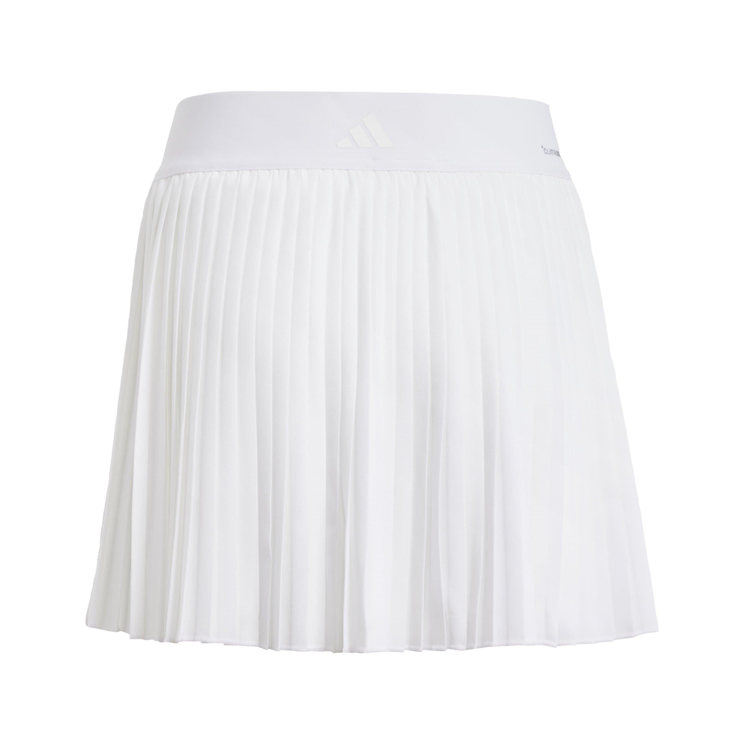 White - adidas - Club Tennis Climacool Pleated Skirt Kids - 2