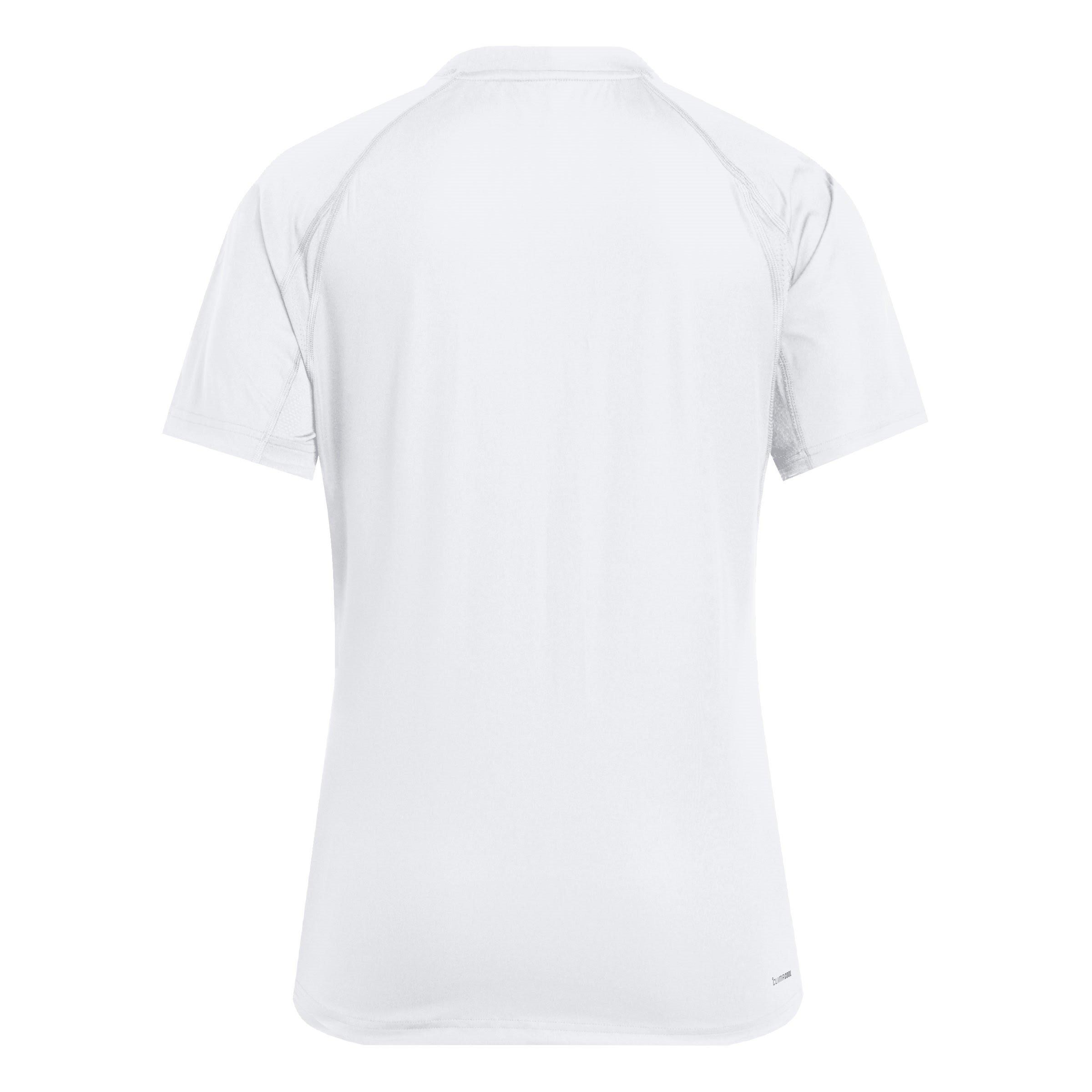 Branco - adidas - Club 3-Stripes Tennis Climacool T-Shirt Womens - 2