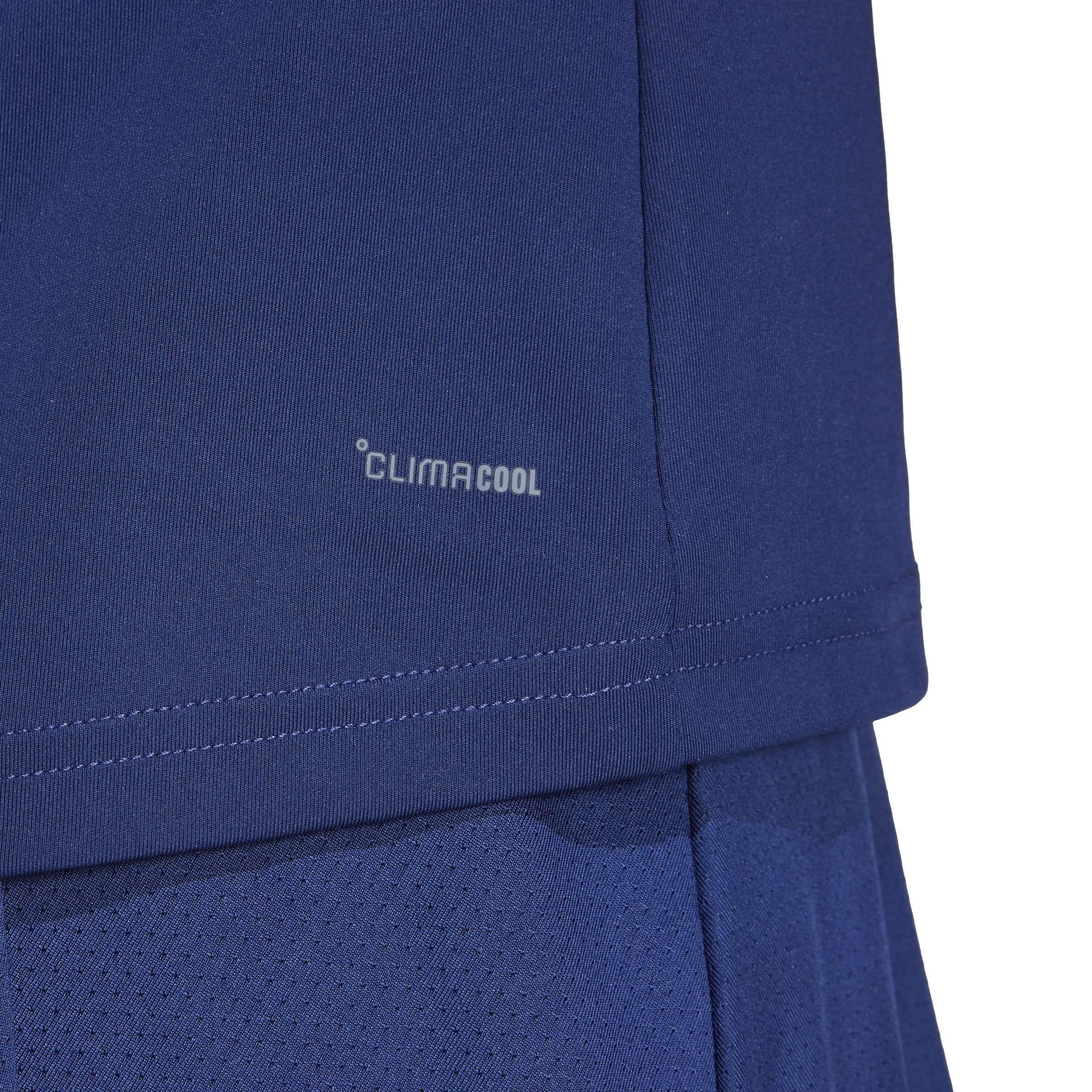 Dark Blue - adidas - Club 3-Stripes Tennis Climacool T-Shirt Womens - 6