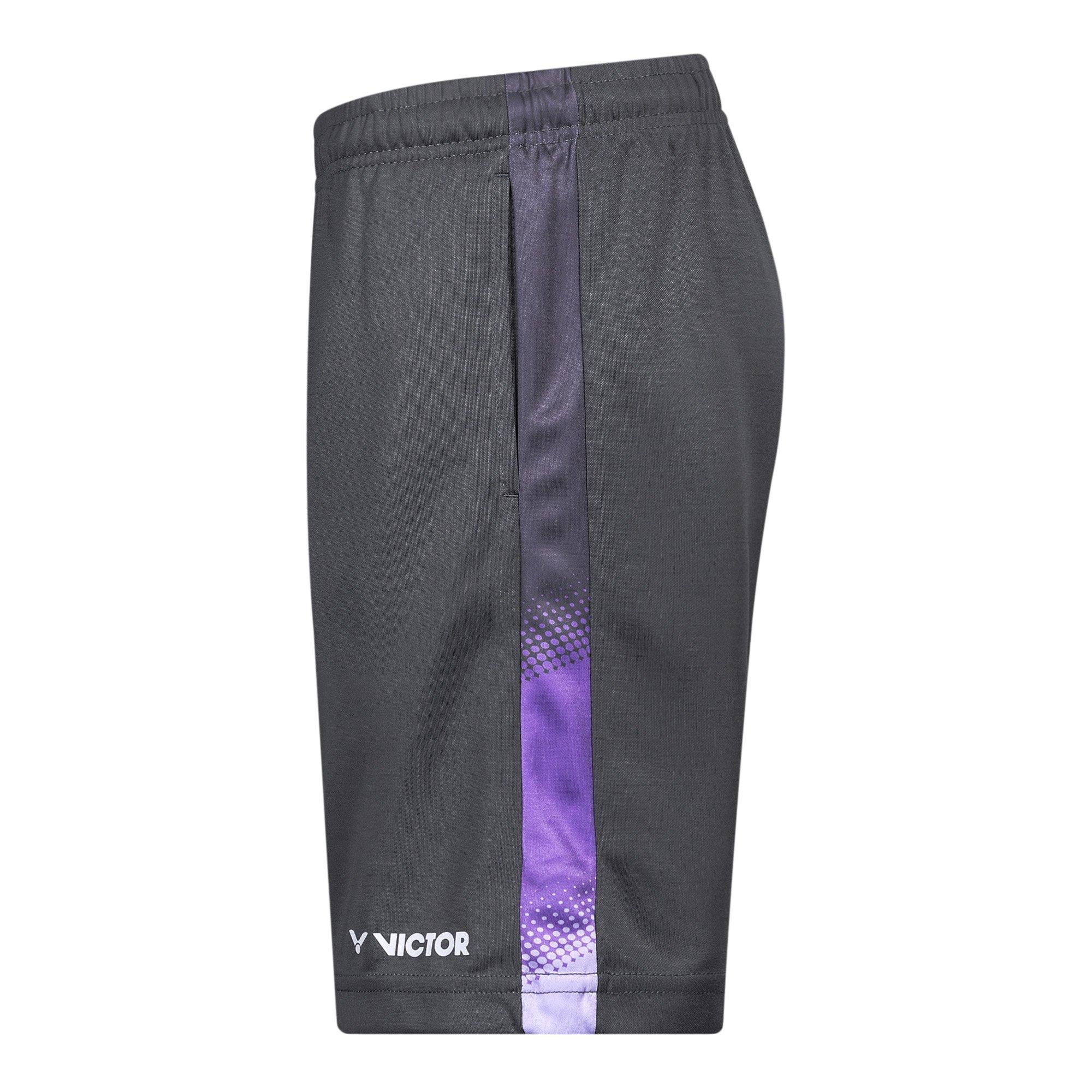 Grey - Victor - Men's Performance Tennis Shorts - 3