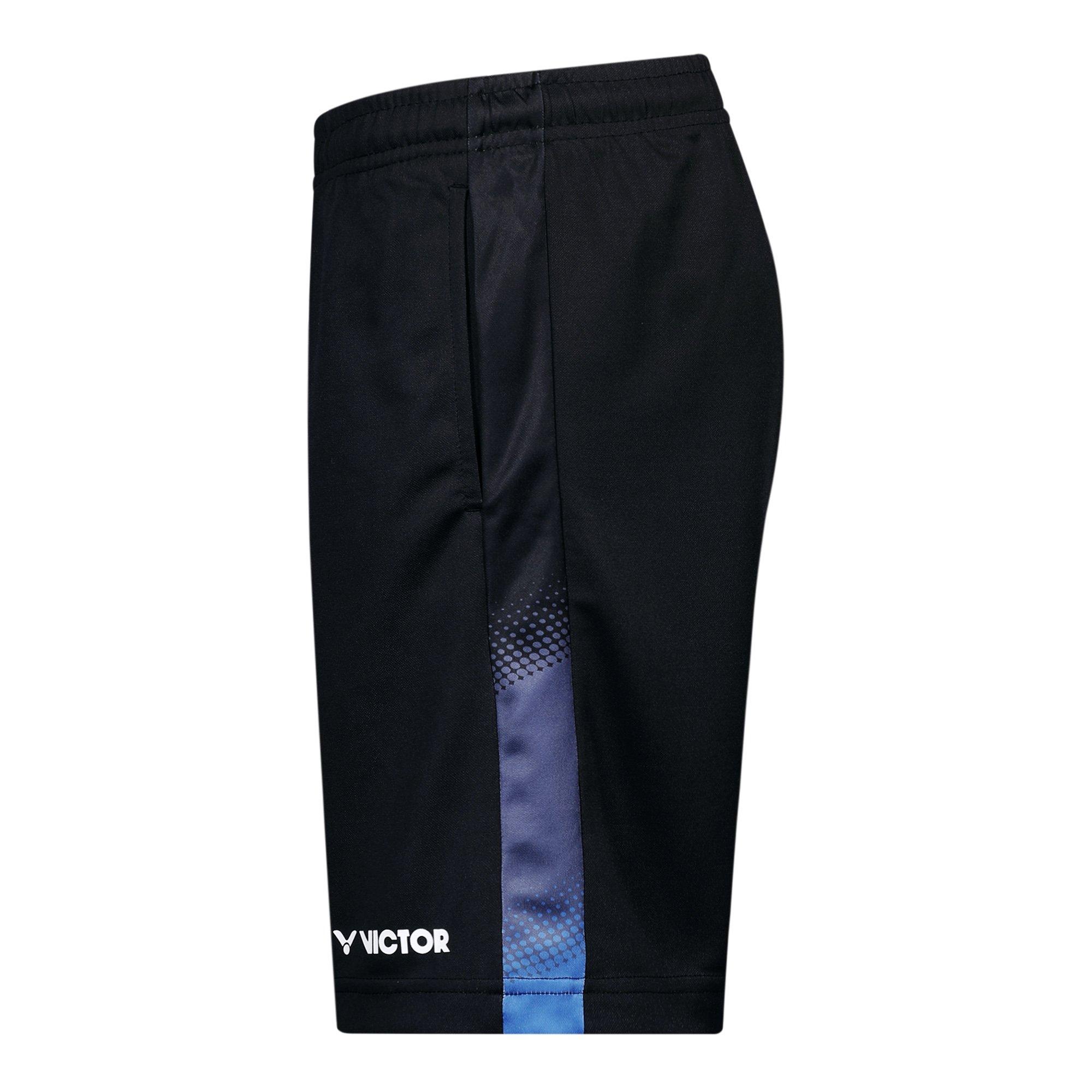 Black - Victor - Performance Tennis Shorts - 3