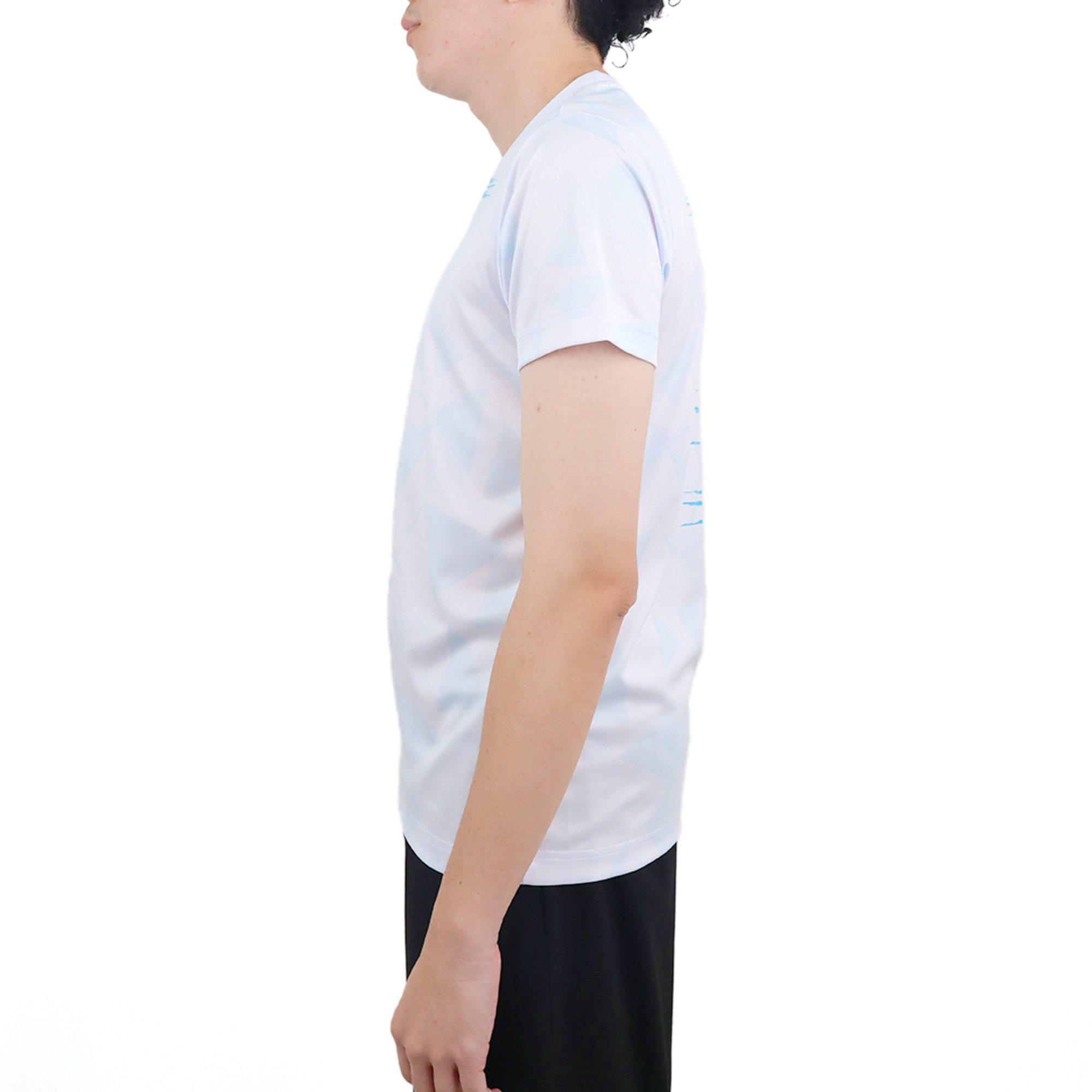 White - Victor - Badminton Performance Tee Mens - 2