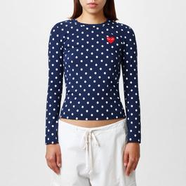 Comme des Garcons PLAY Polka Dot T Shirt