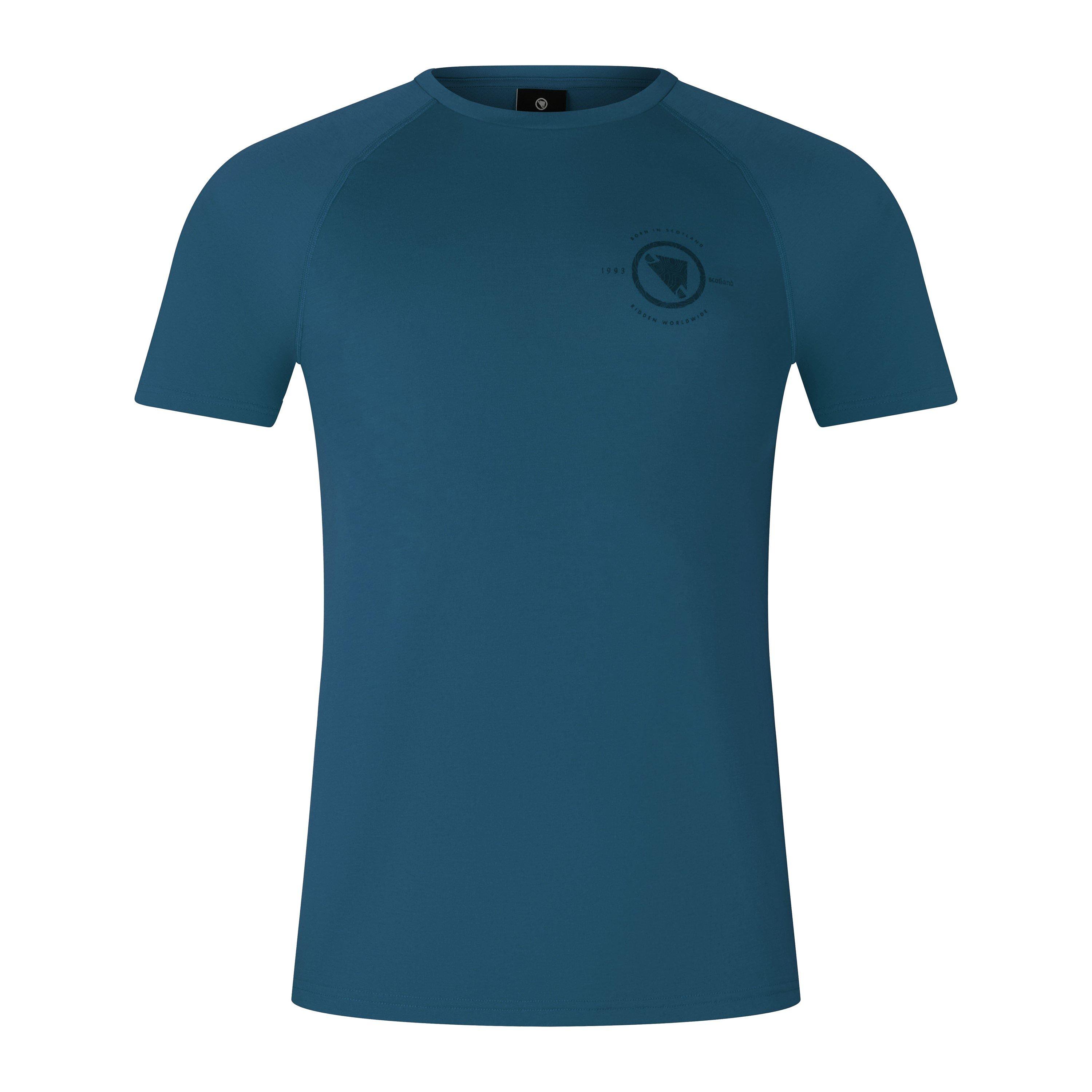 Endura Men's Loop S/S Tech Tee - Barra Blue - M