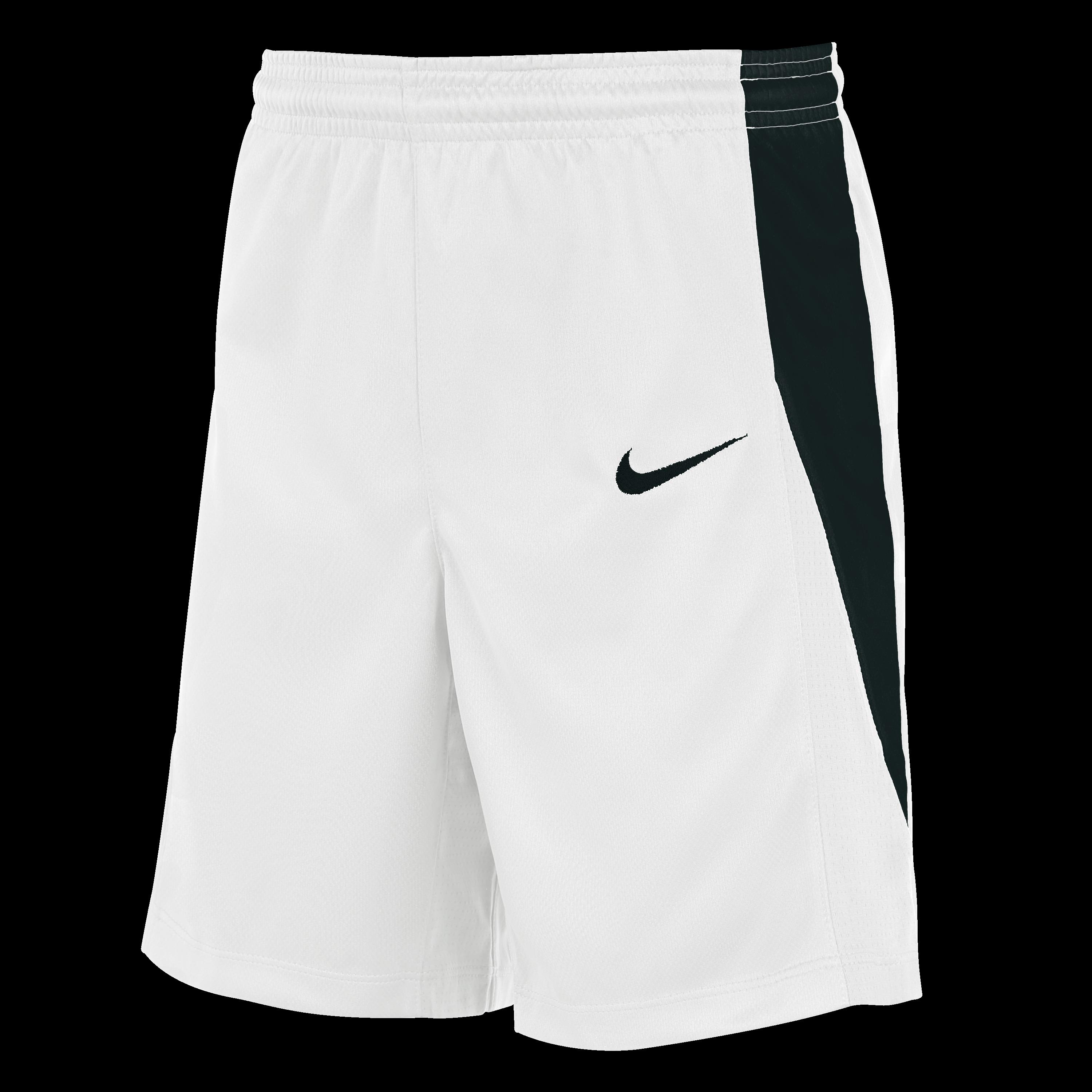 Nike  Kids ' Basketball Shorts - White/Black - 9-10 (M)