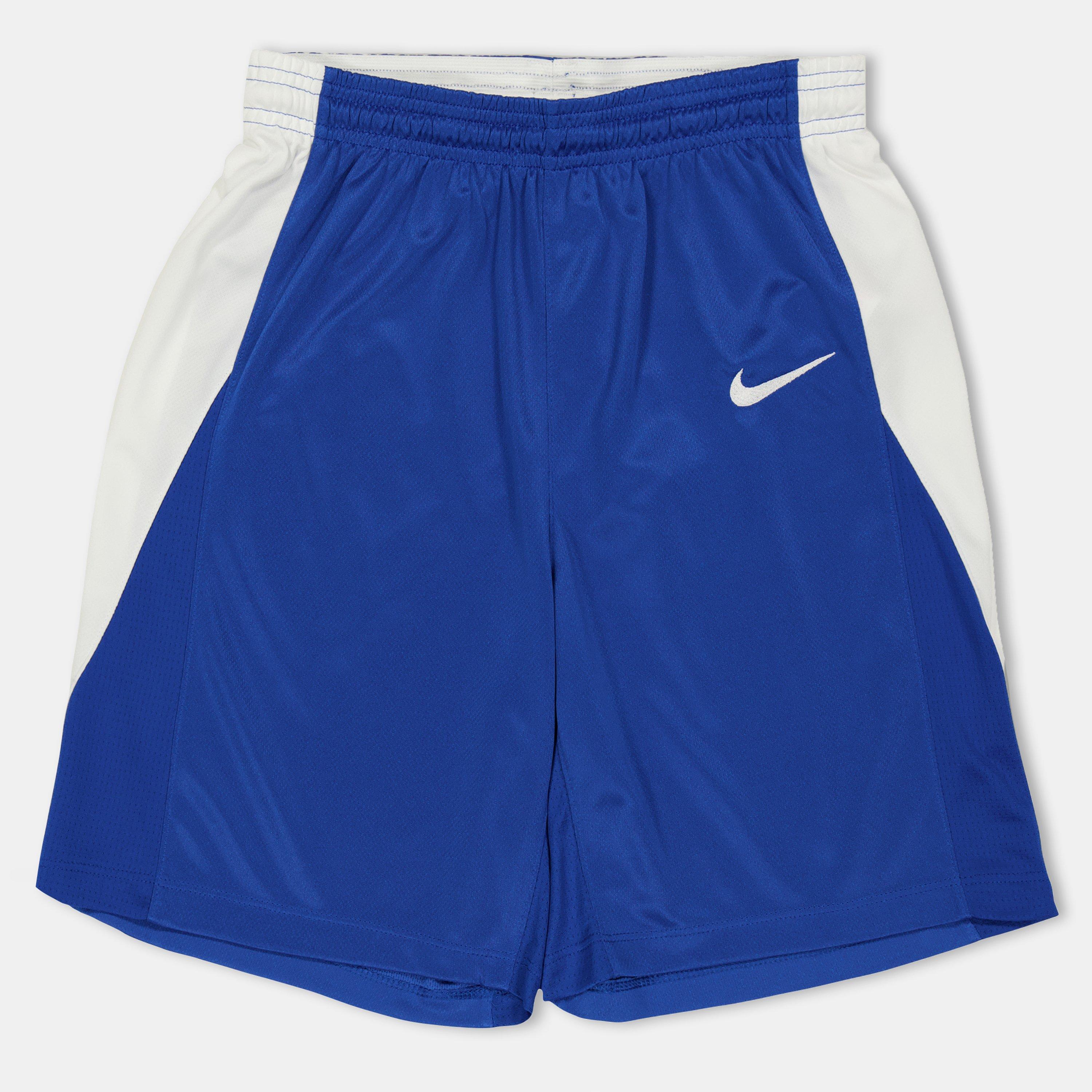 Nike  Kids ' Basketball Shorts - Ryl Blue/White - 9-10 (M)