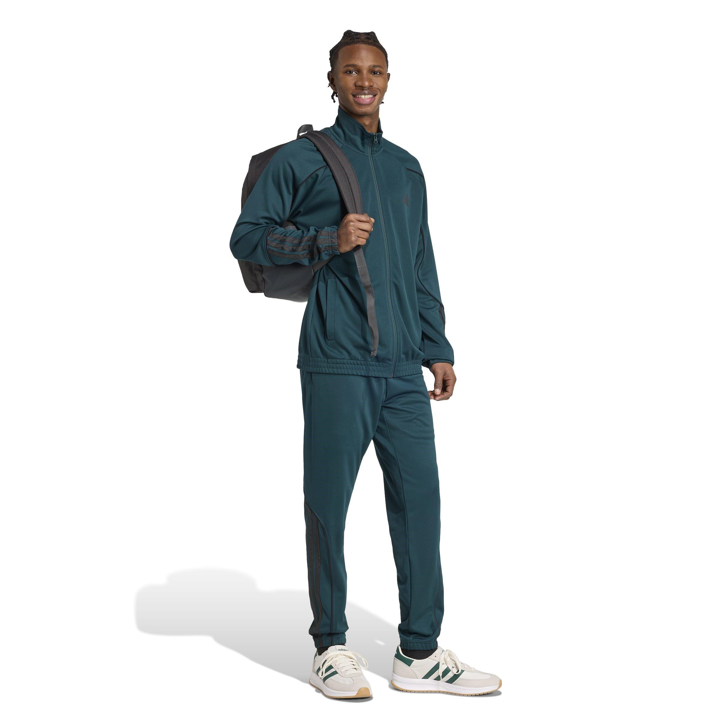 Aur.Ivy/Black - adidas - Men's Stadium Tracksuits - 7