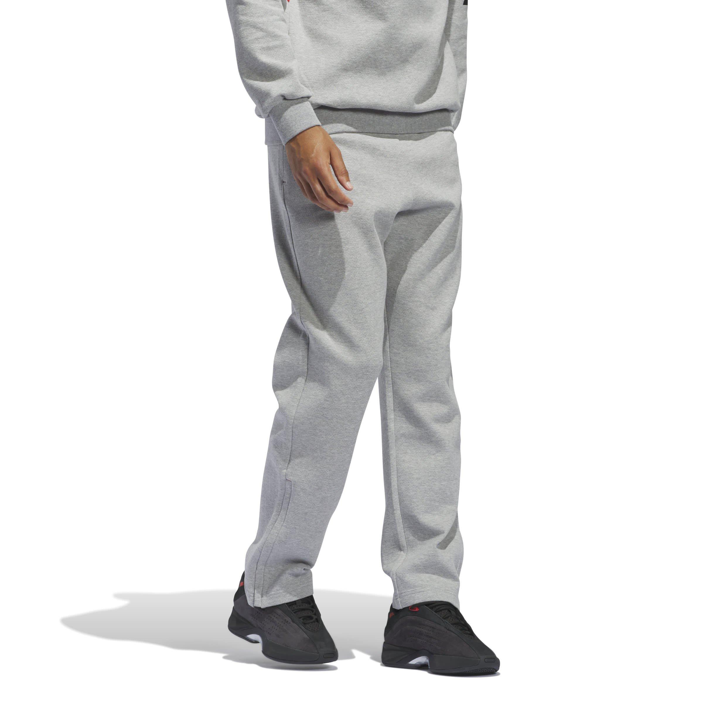 Grey Heather - adidas - Adi Bb Trk Pant Tracksuit Bottom Mens - 8