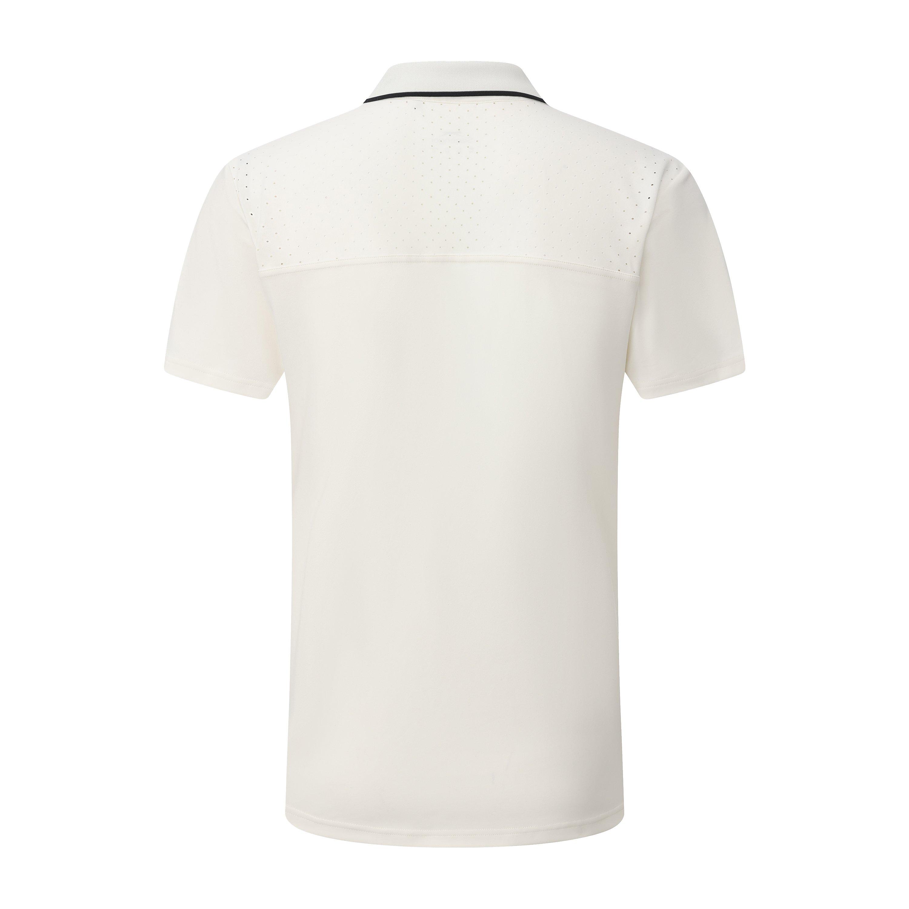 Branco - Slazenger - Men's Tennis Short Sleeve Performance Polo Shirt - 3