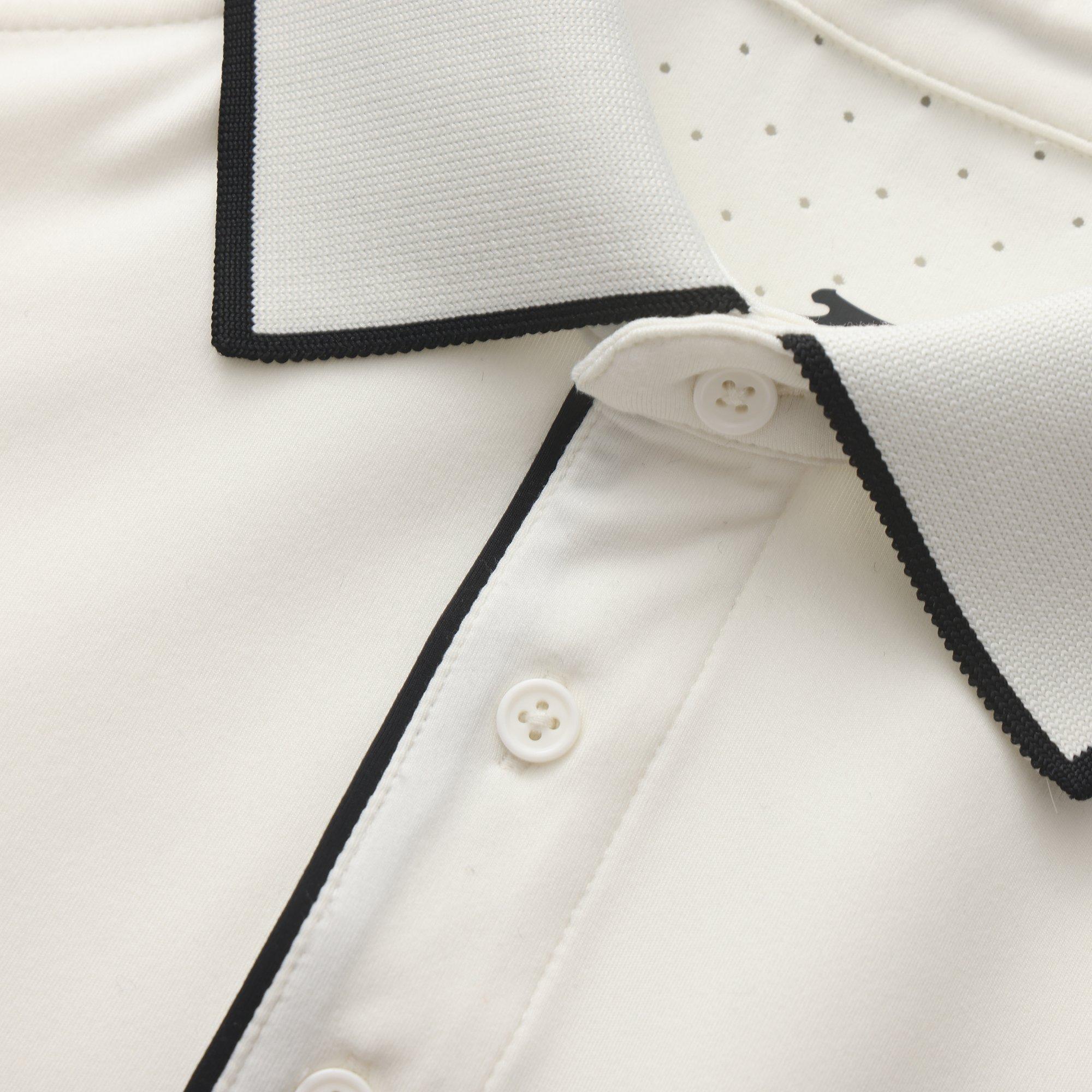 Branco - Slazenger - Men's Tennis Short Sleeve Performance Polo Shirt - 6