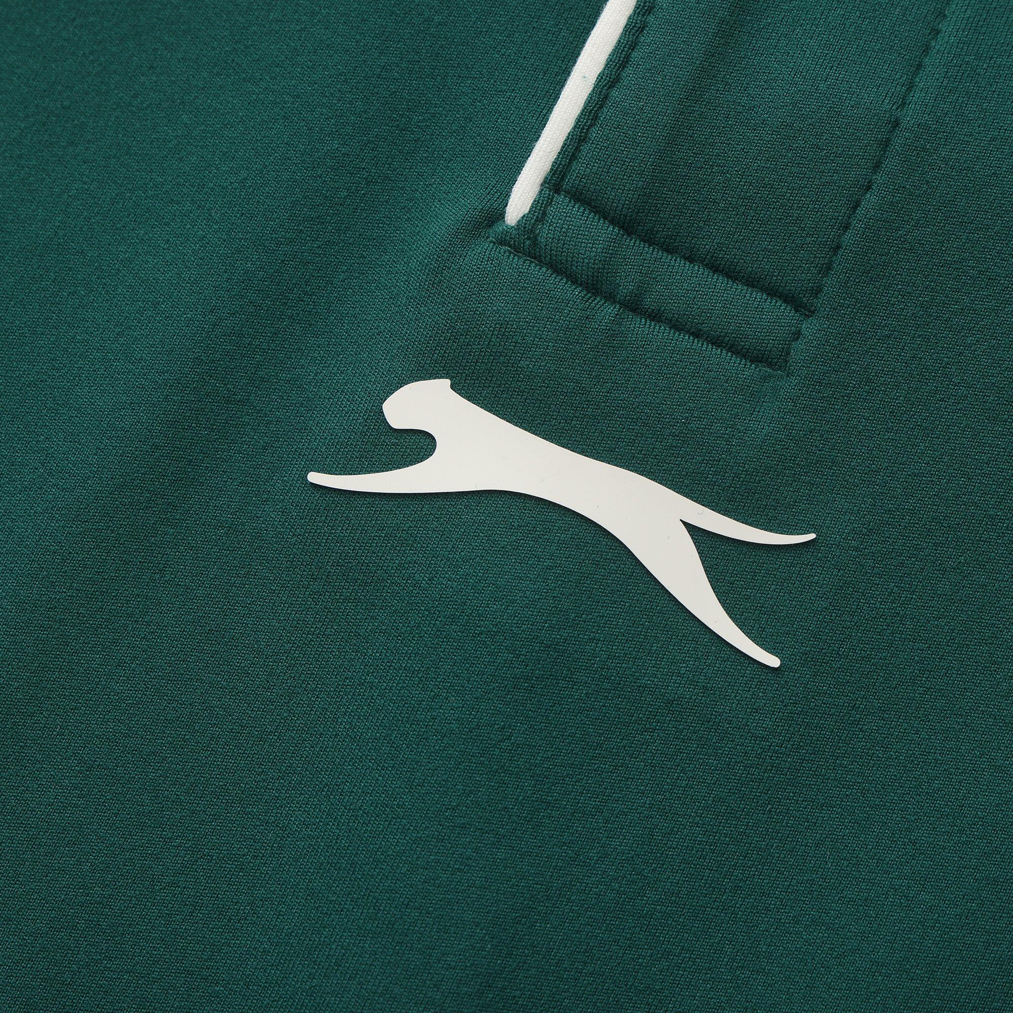 Green - Slazenger - Men's Tennis Short Sleeve Performance Polo Shirt - 7