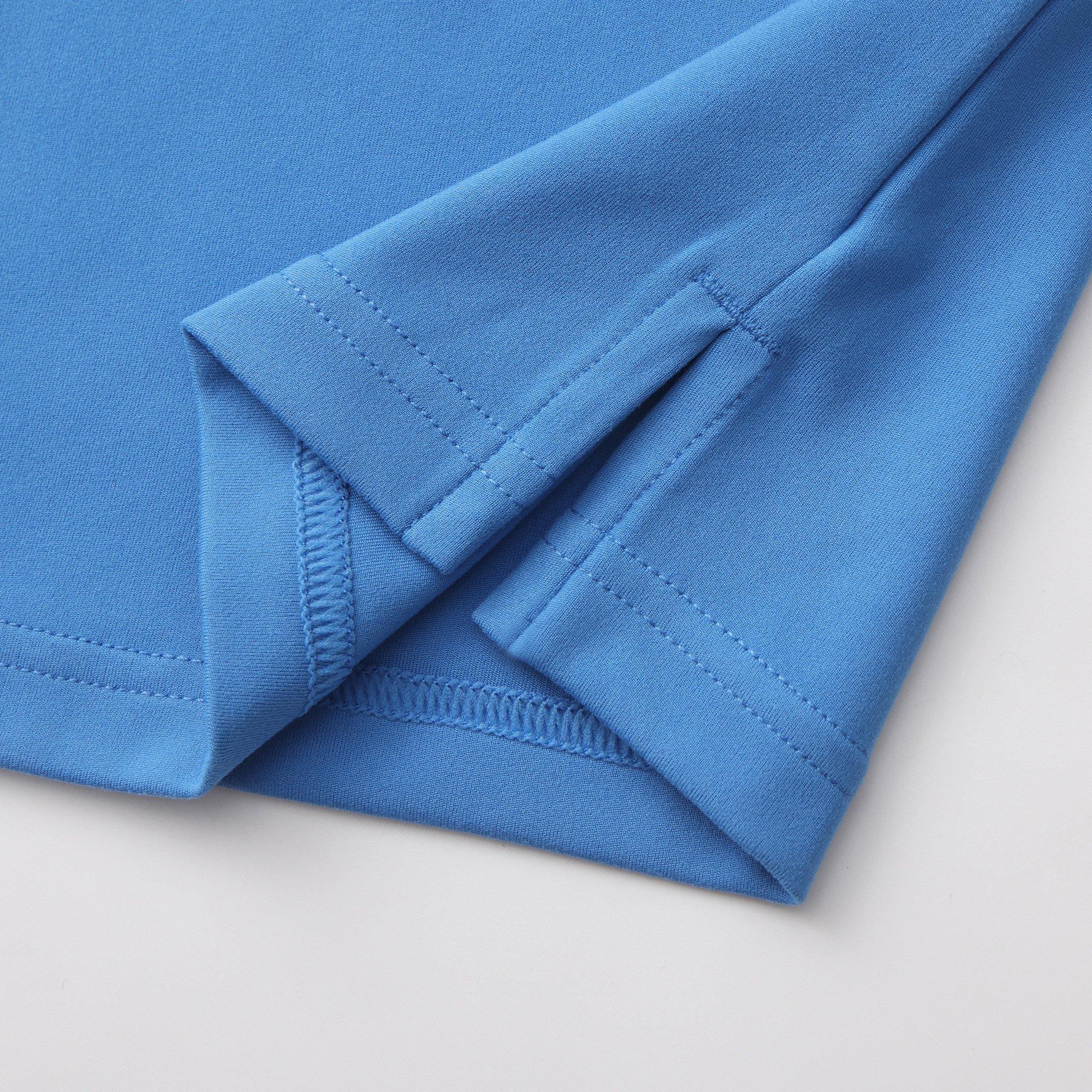 Blå - Slazenger - Men's Tennis Short Sleeve Performance Polo Shirt - 9