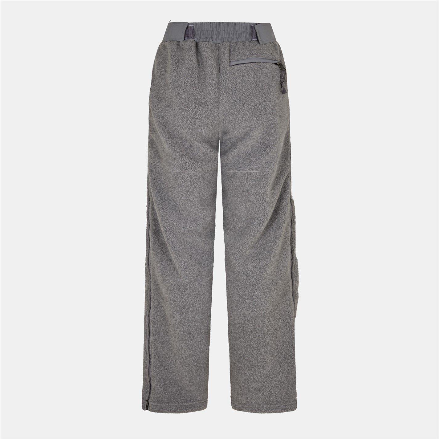 SK Gunmetal - TNF x Skims - Womens 1995 Denali Fleece Straight Leg Pant - 2