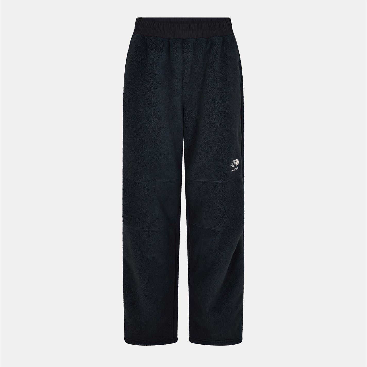 TNF x Skims Womens 1995 Denali Fleece Straight Leg Pant - SK Onyx - Size 6 (2XS)