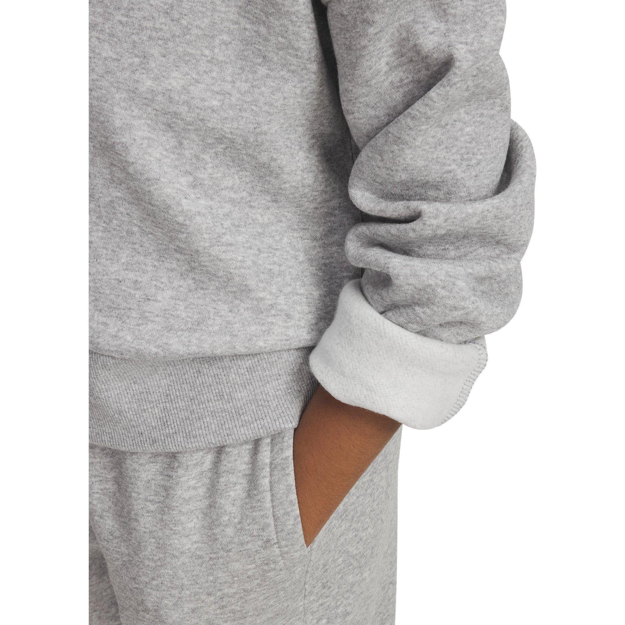 Grijs - Under Armour - Under Armour Ua Rival Fleece Crop Hoodie Hoody Girls - 5