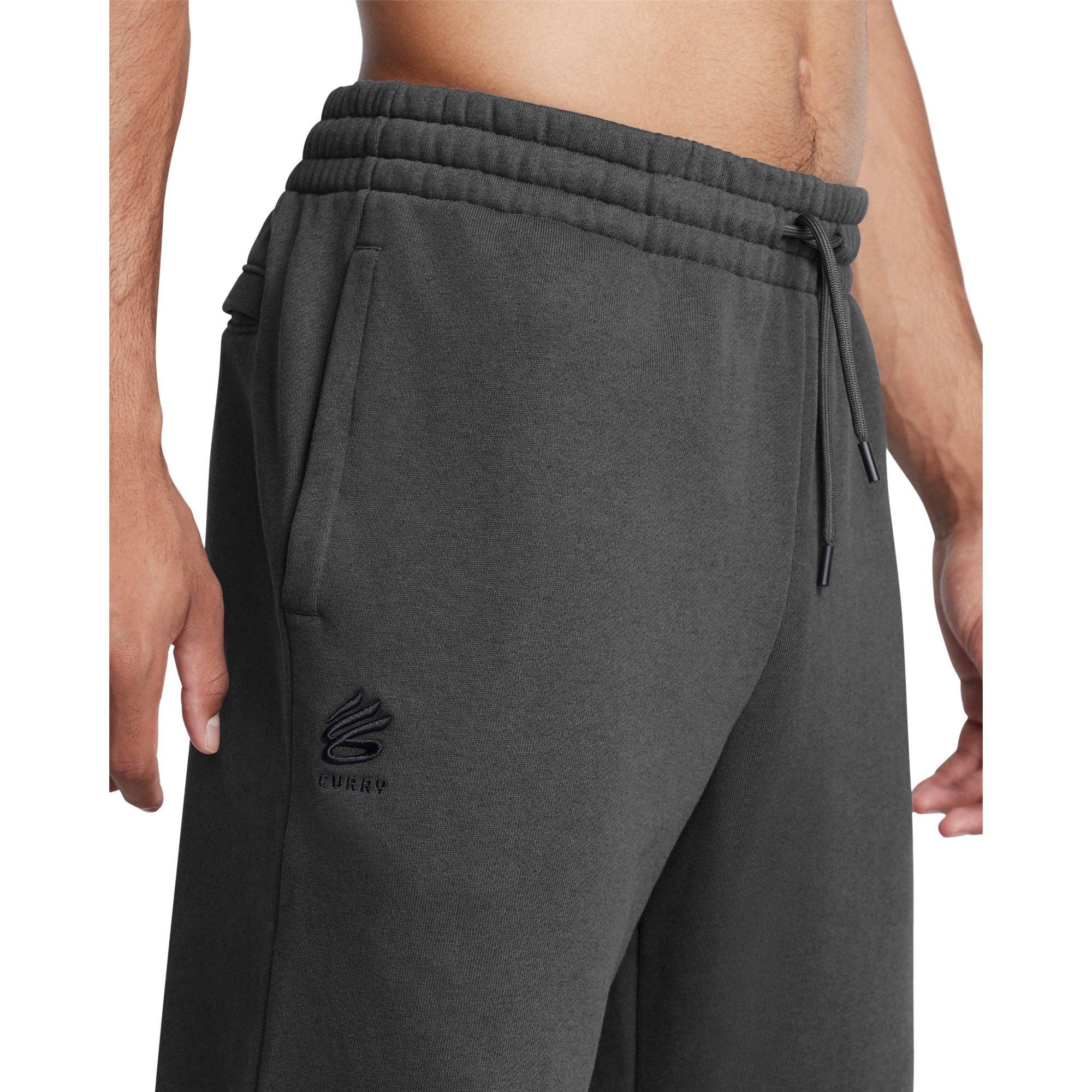 Gray - Under Armour - Men's Curry Splash Tracksuit Bottoms - 5