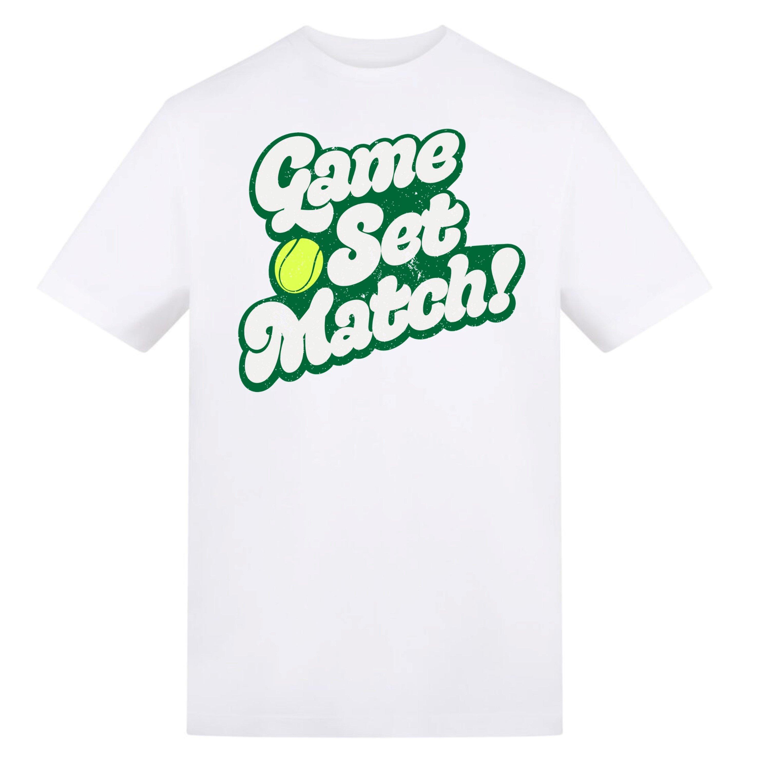Adults Printed Tennis Tee