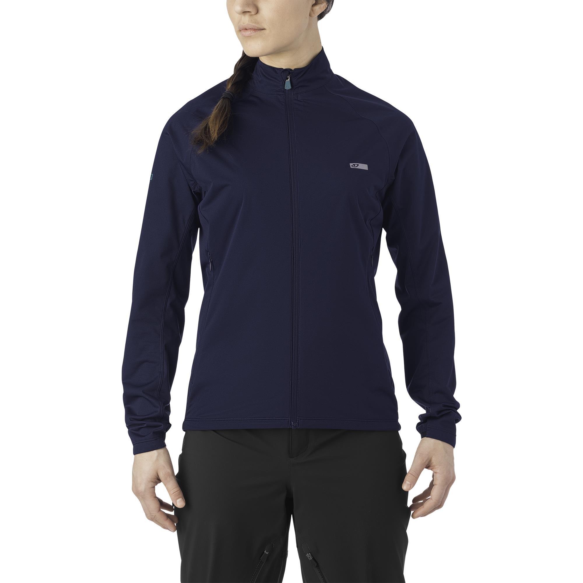 Midnight Blue - Giro - Stow H2O Waterproof Long Sleeve Performance Cycling Jacket - 2
