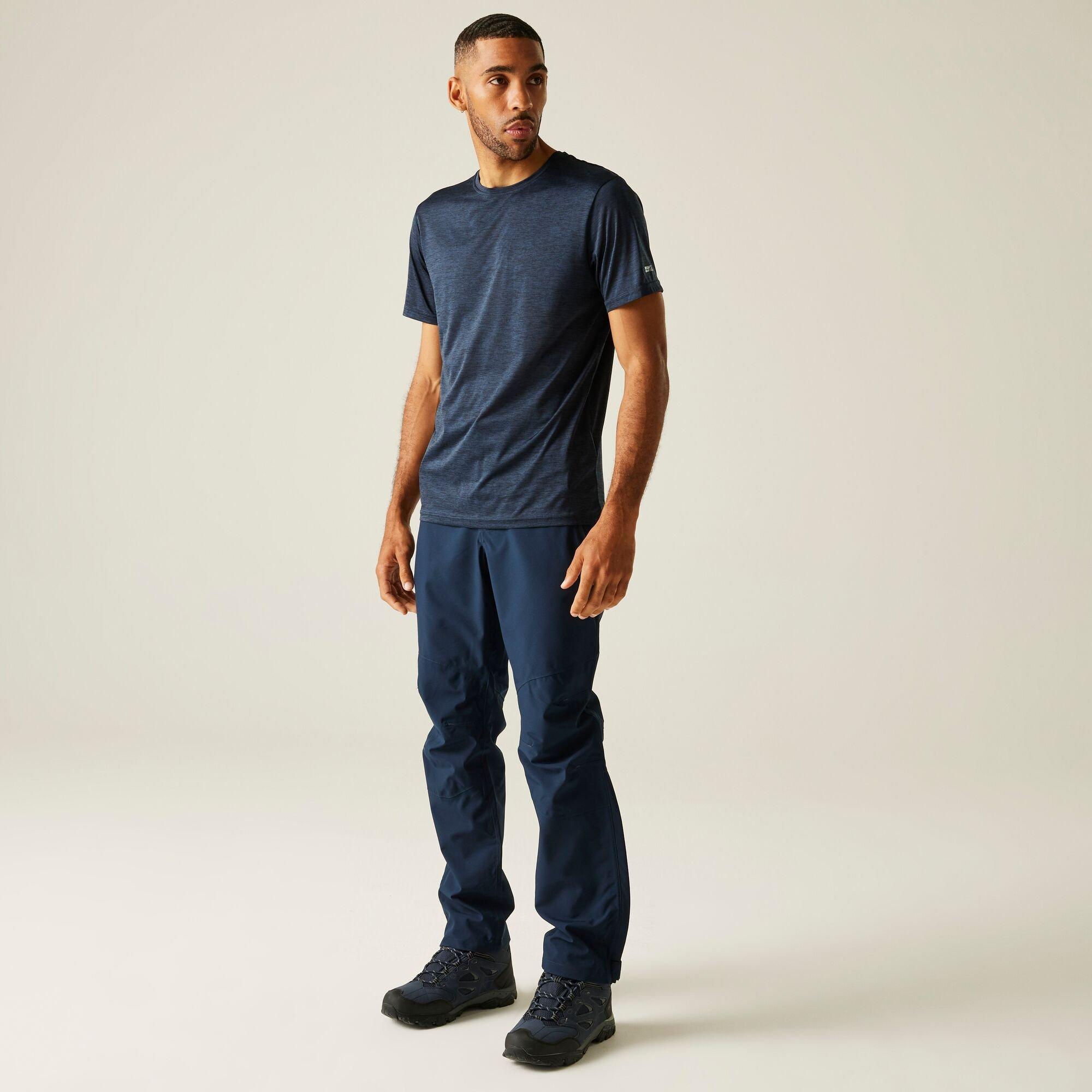 Navy - Regatta - Highton Waterproof Overtrouser (Long) - 3