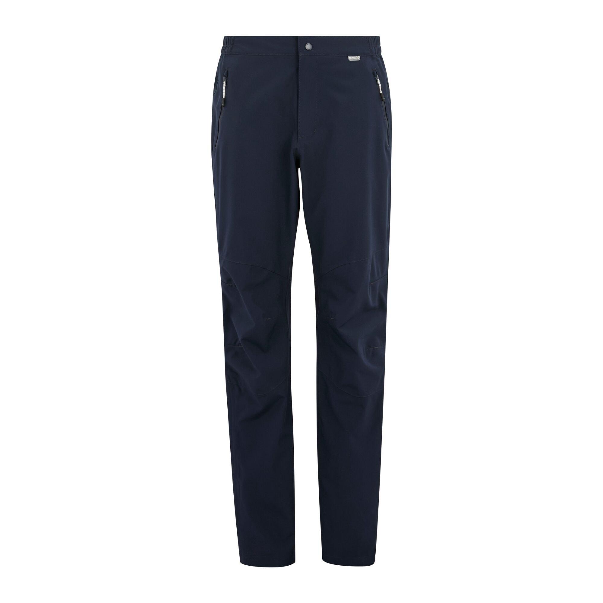Navy - Regatta - Highton Waterproof Overtrouser (Long) - 5