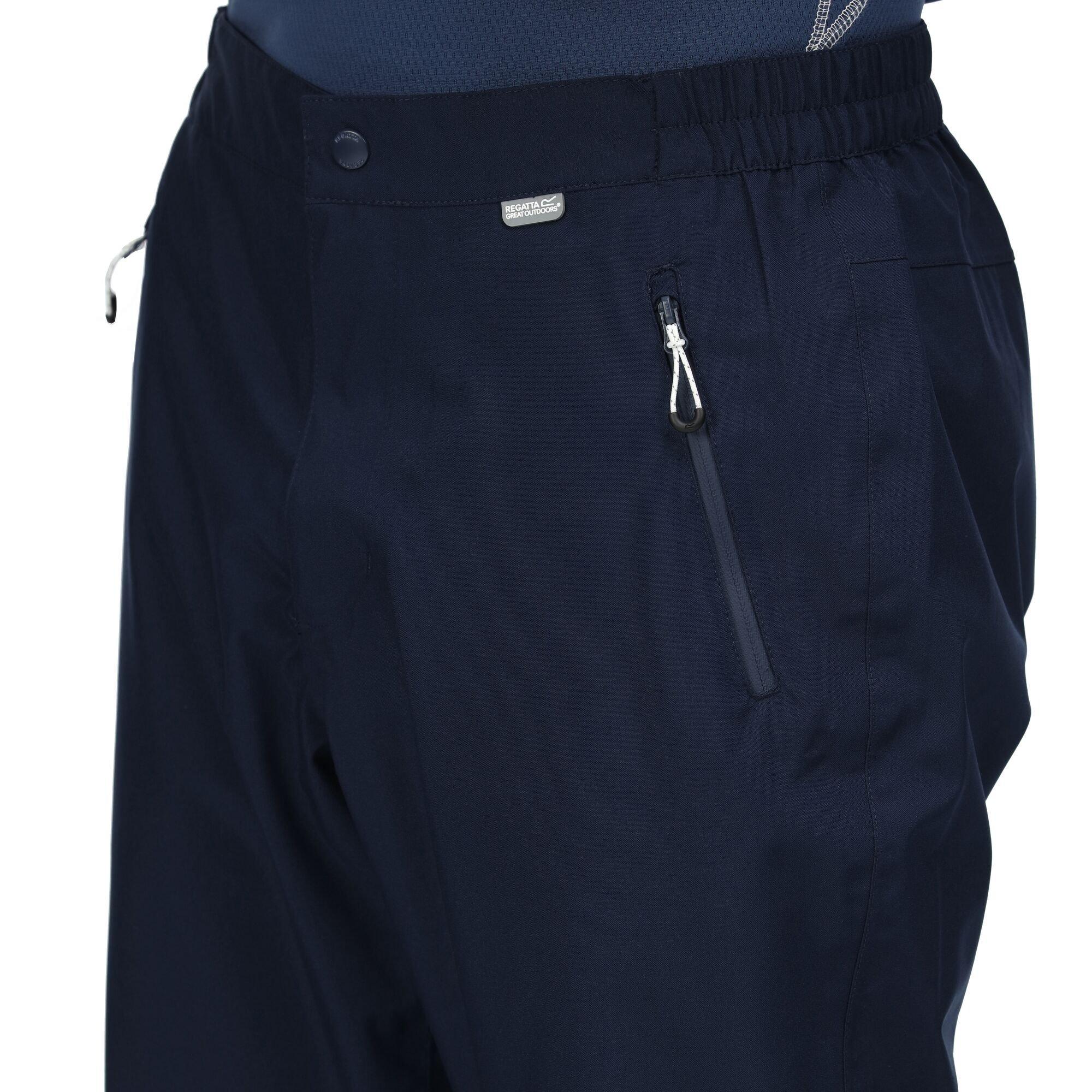Navy - Regatta - Highton Waterproof Overtrouser (Long) - 10