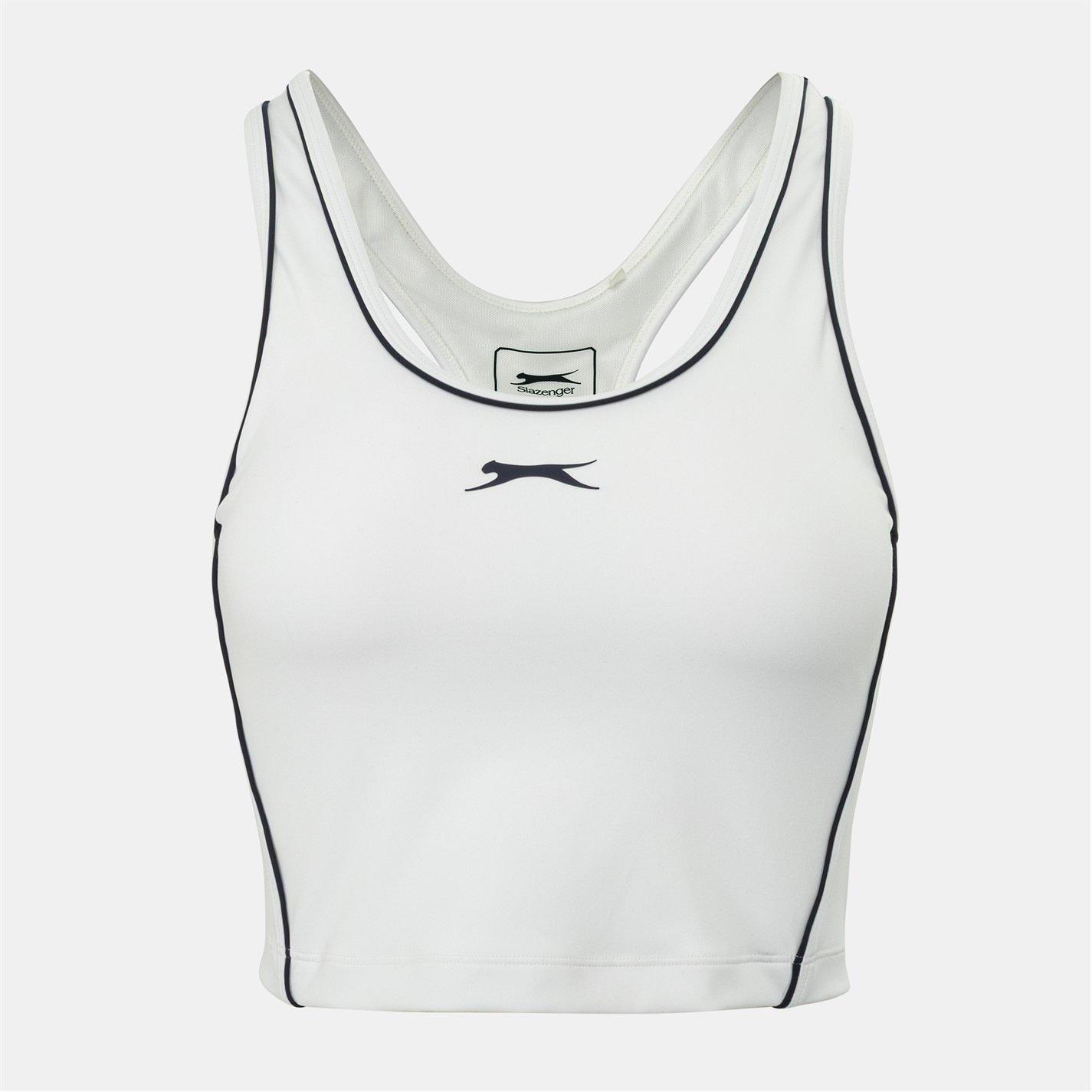 White - Slazenger - RacerBack Vest - 1