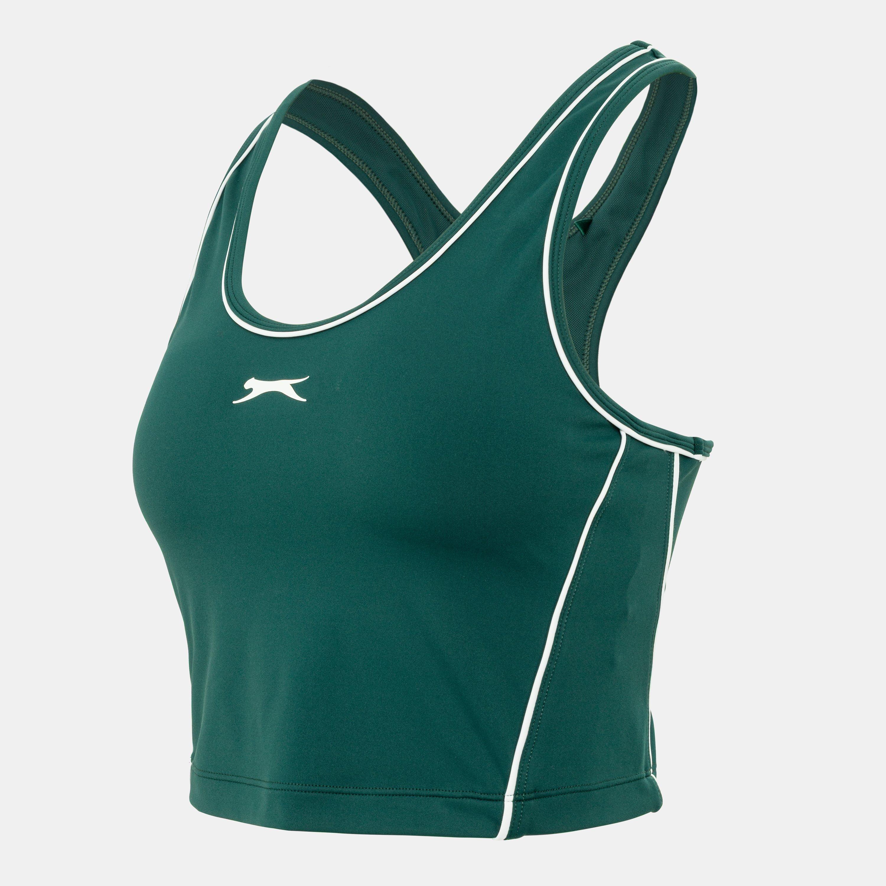 Forest Green - Slazenger - RacerBack Vest - 3