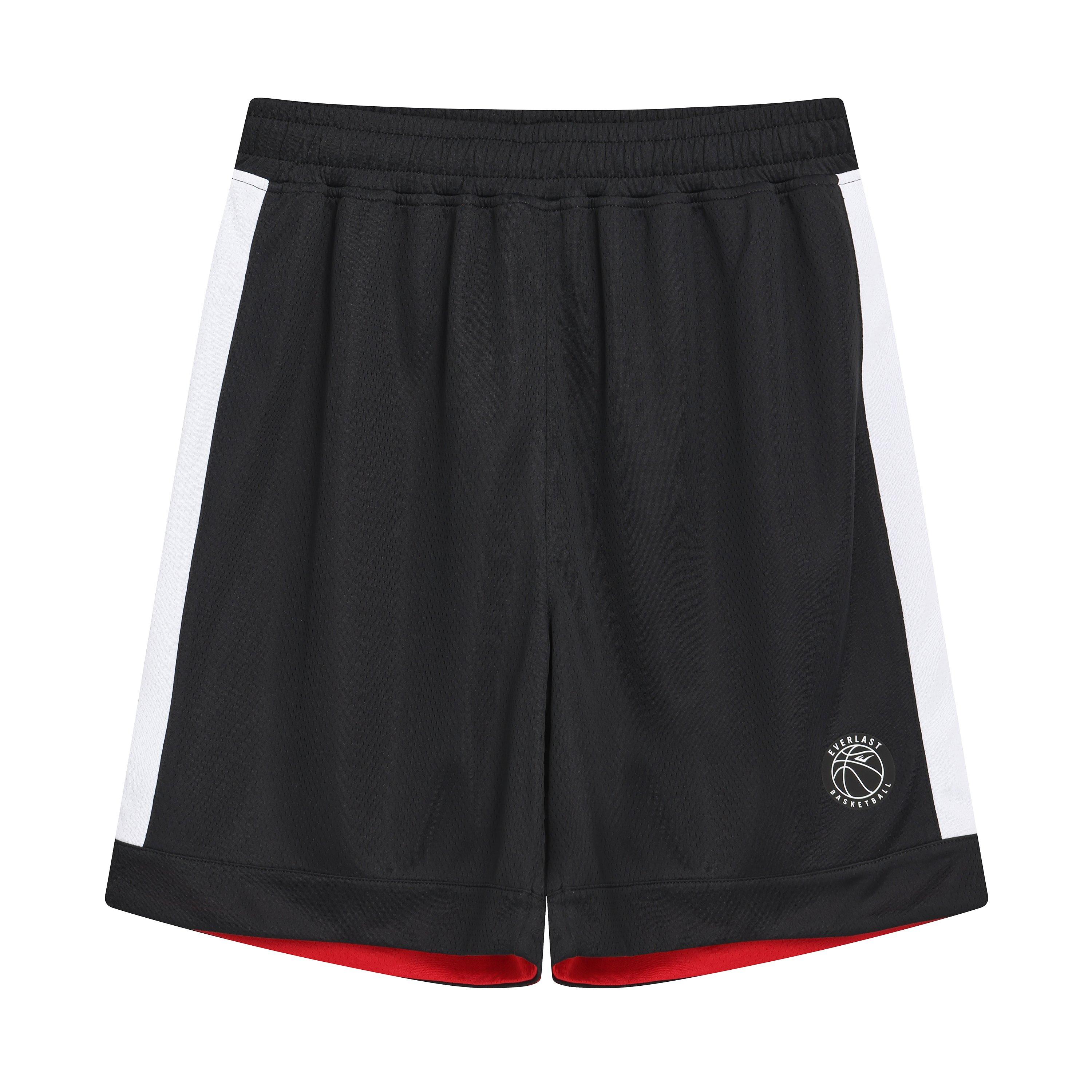 Sort/Rød - Everlast - Basketball Shorts Juniors - 1