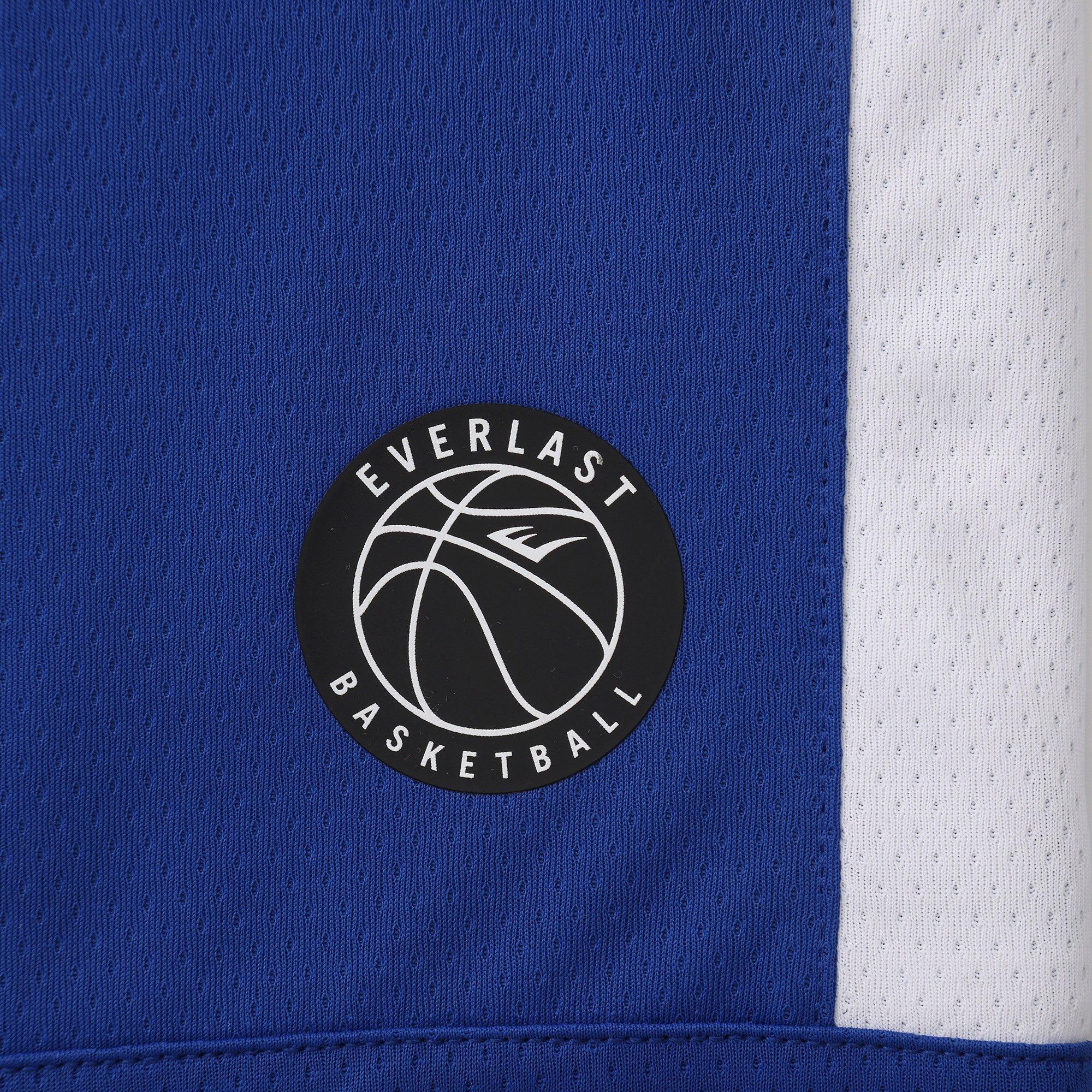 Plavo/Bijelo - Everlast - Basketball Shorts Juniors - 3