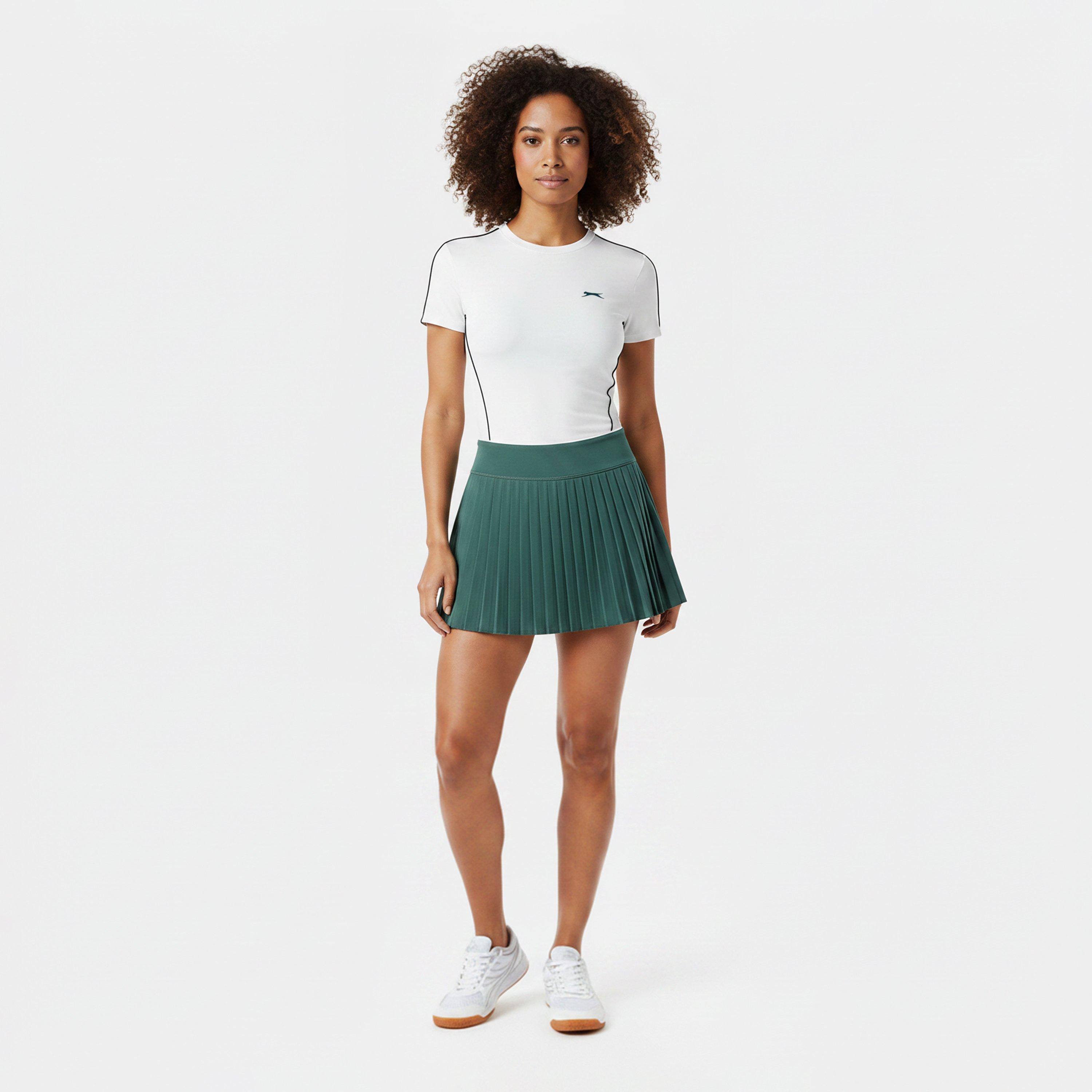 Blanc - Slazenger - TECH CONTRAST DETAIL TENNIS TEE - 6