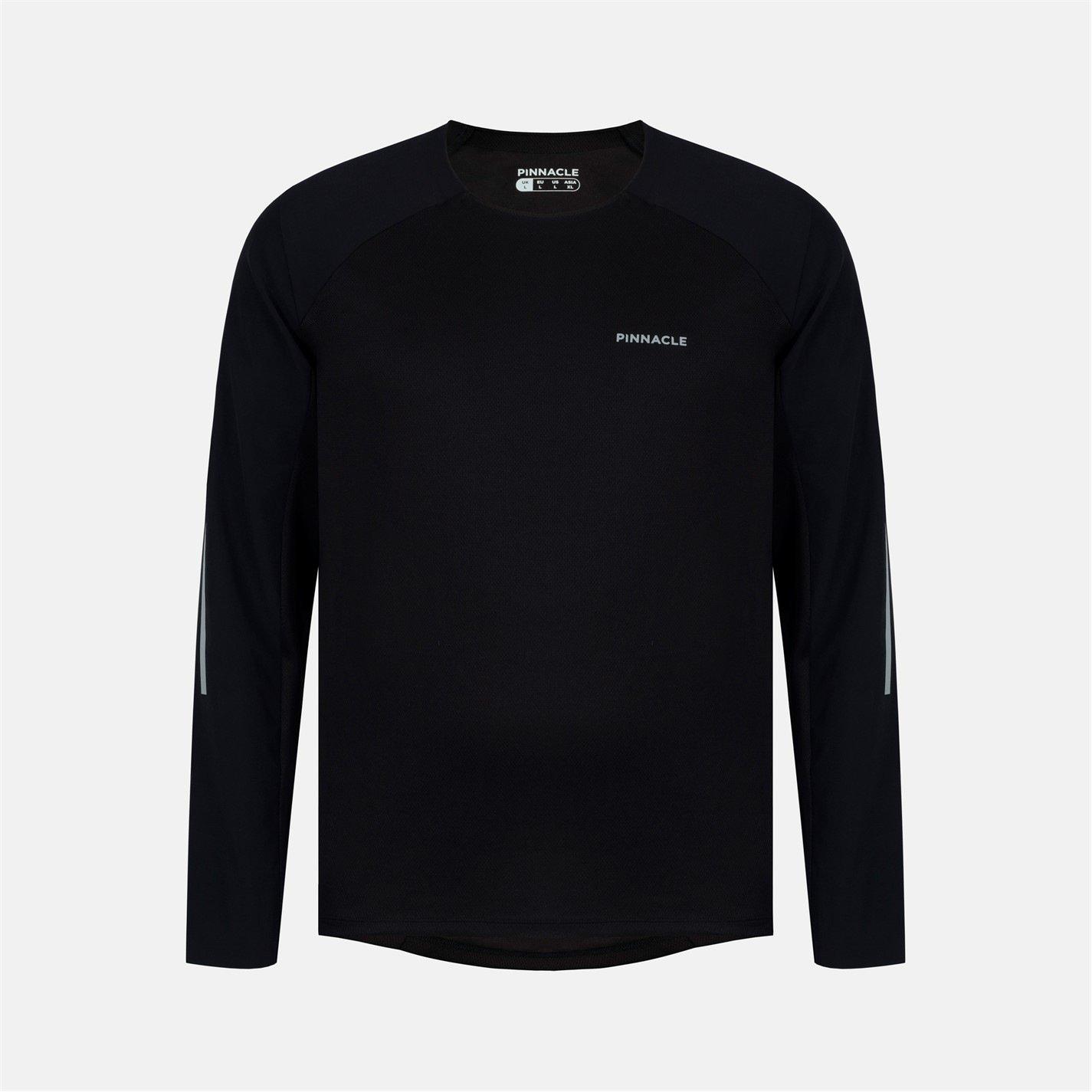 Schwarz/Schwarz - Pinnacle - Long sleeve MTB Jersey - 1