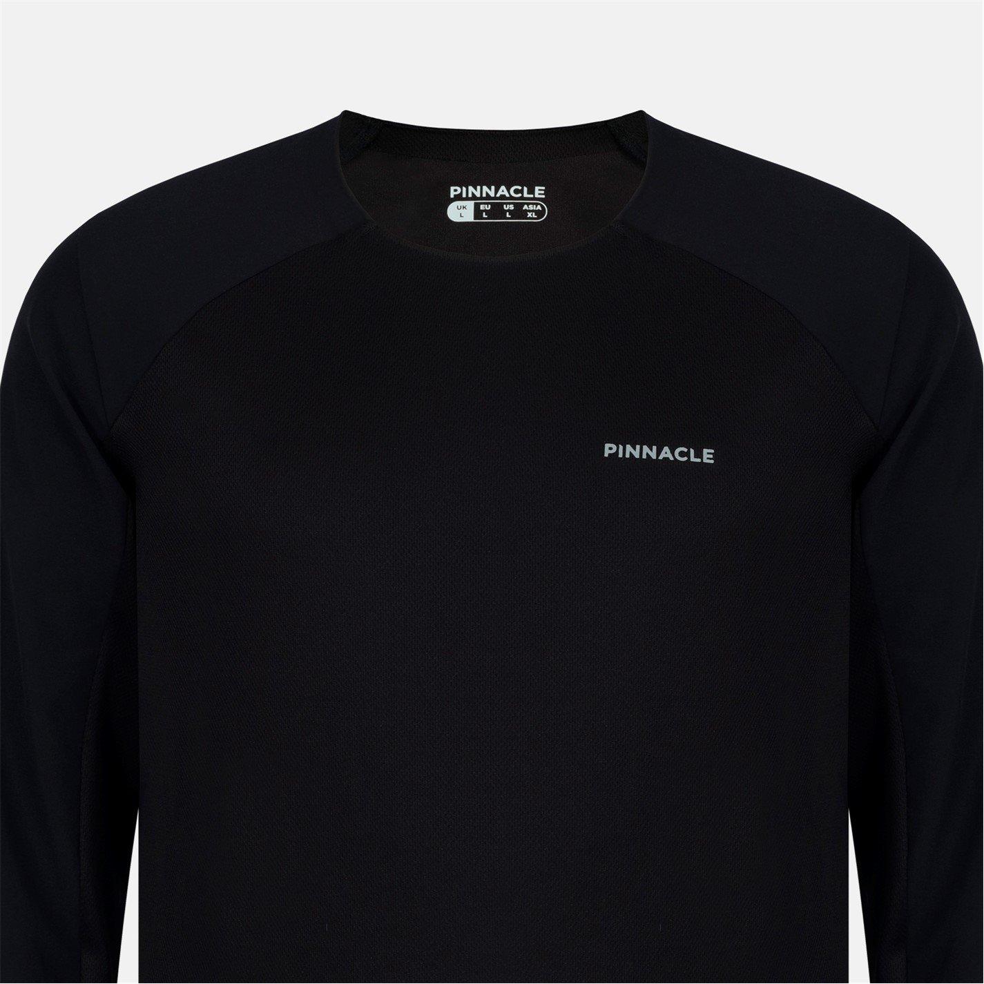 Schwarz/Schwarz - Pinnacle - Long sleeve MTB Jersey - 4