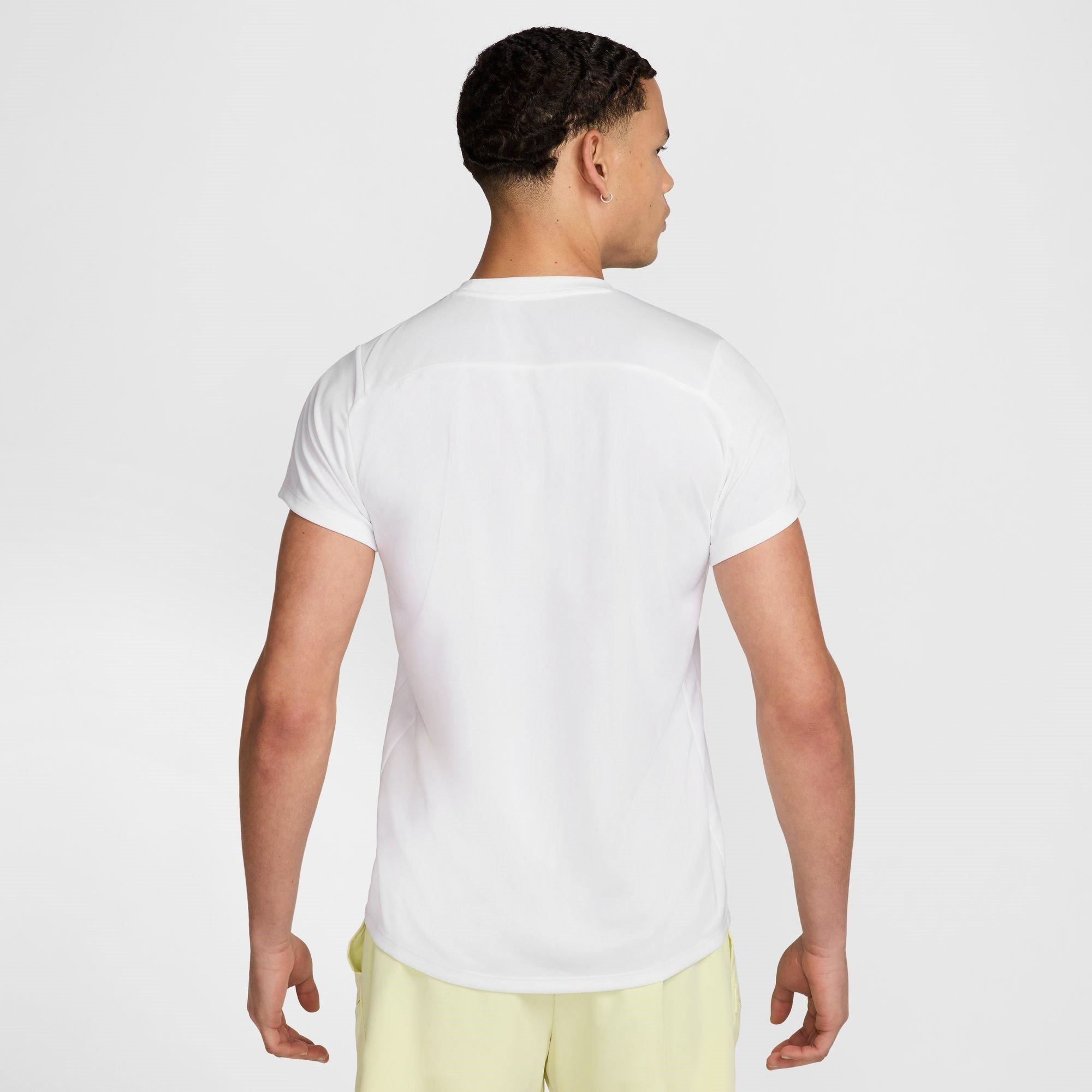 White - Nike - Court Victory Tennis Shirt Mens - 2