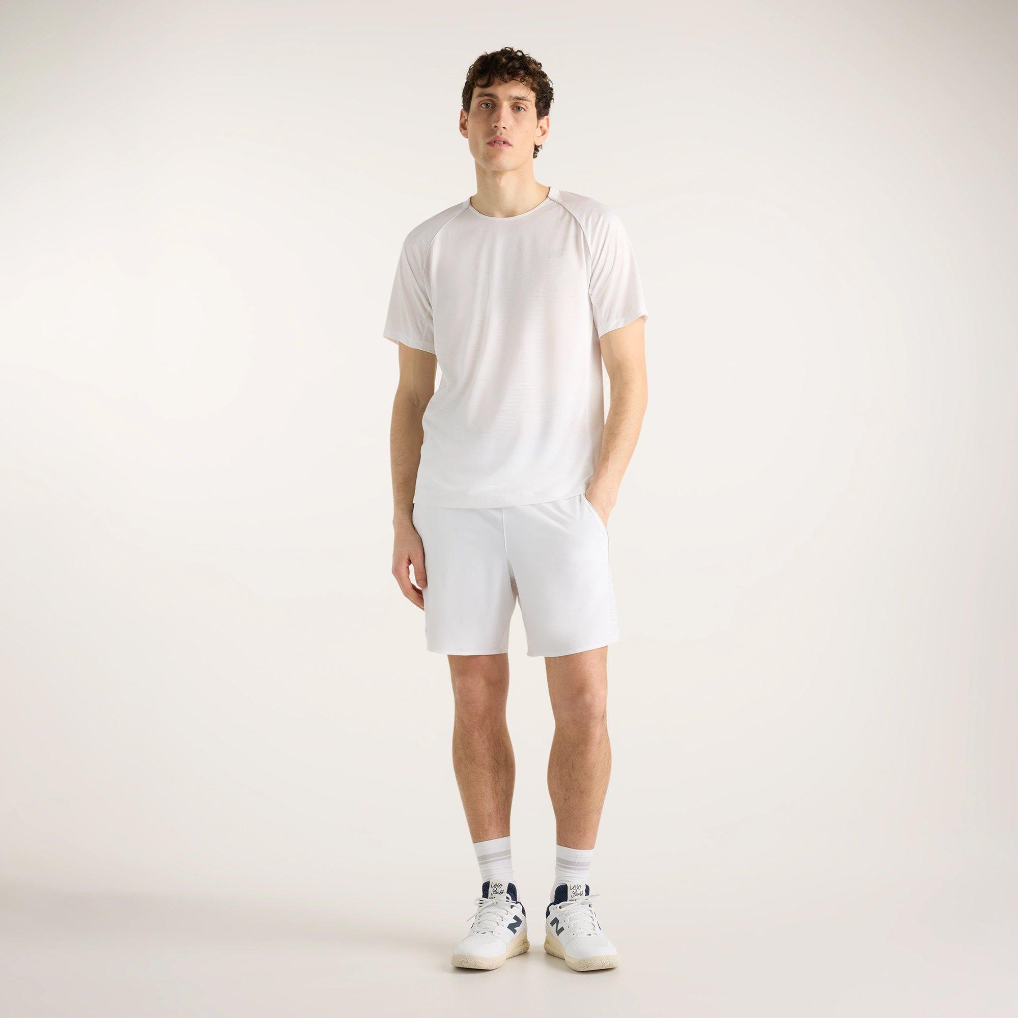 White - New Balance - NB Trmt Shrt Sn62 - 3
