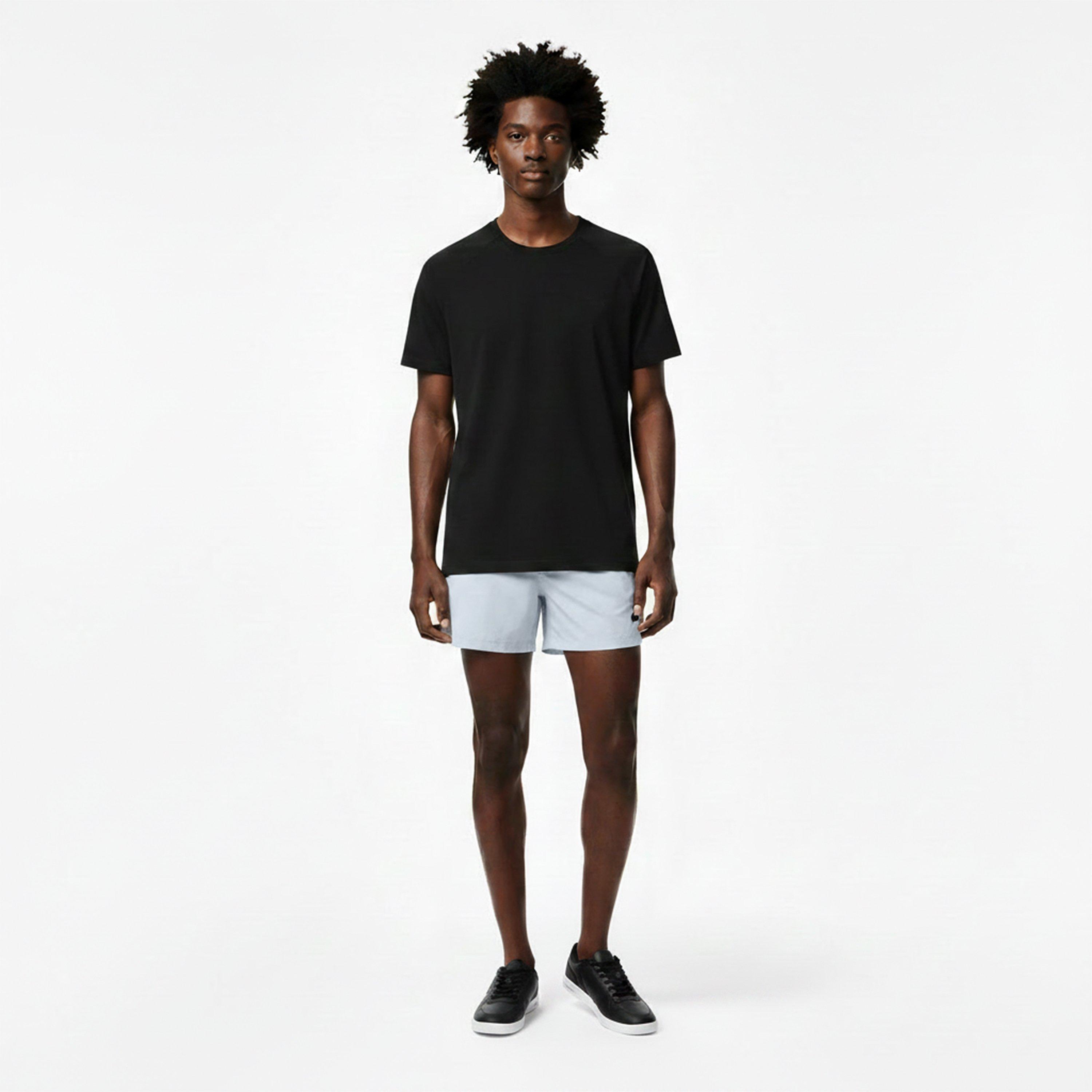 Grey 69X - Lacoste - Men's Tech Performance Tennis Shorts - 5