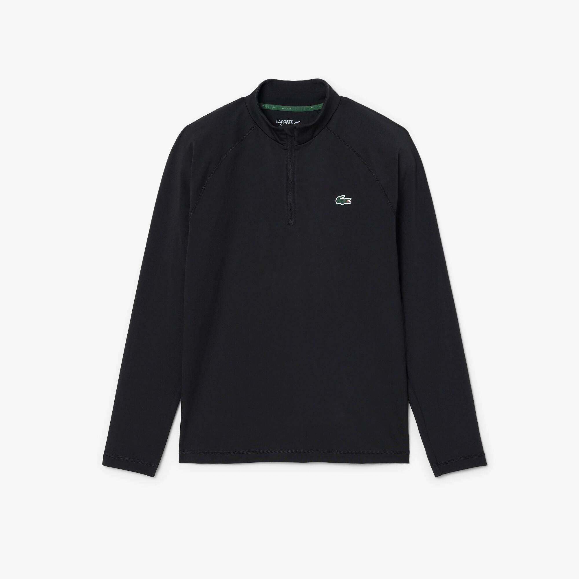 Black 031 - Lacoste - Lacoste Tech 1/4 Zip Sn64 - 1