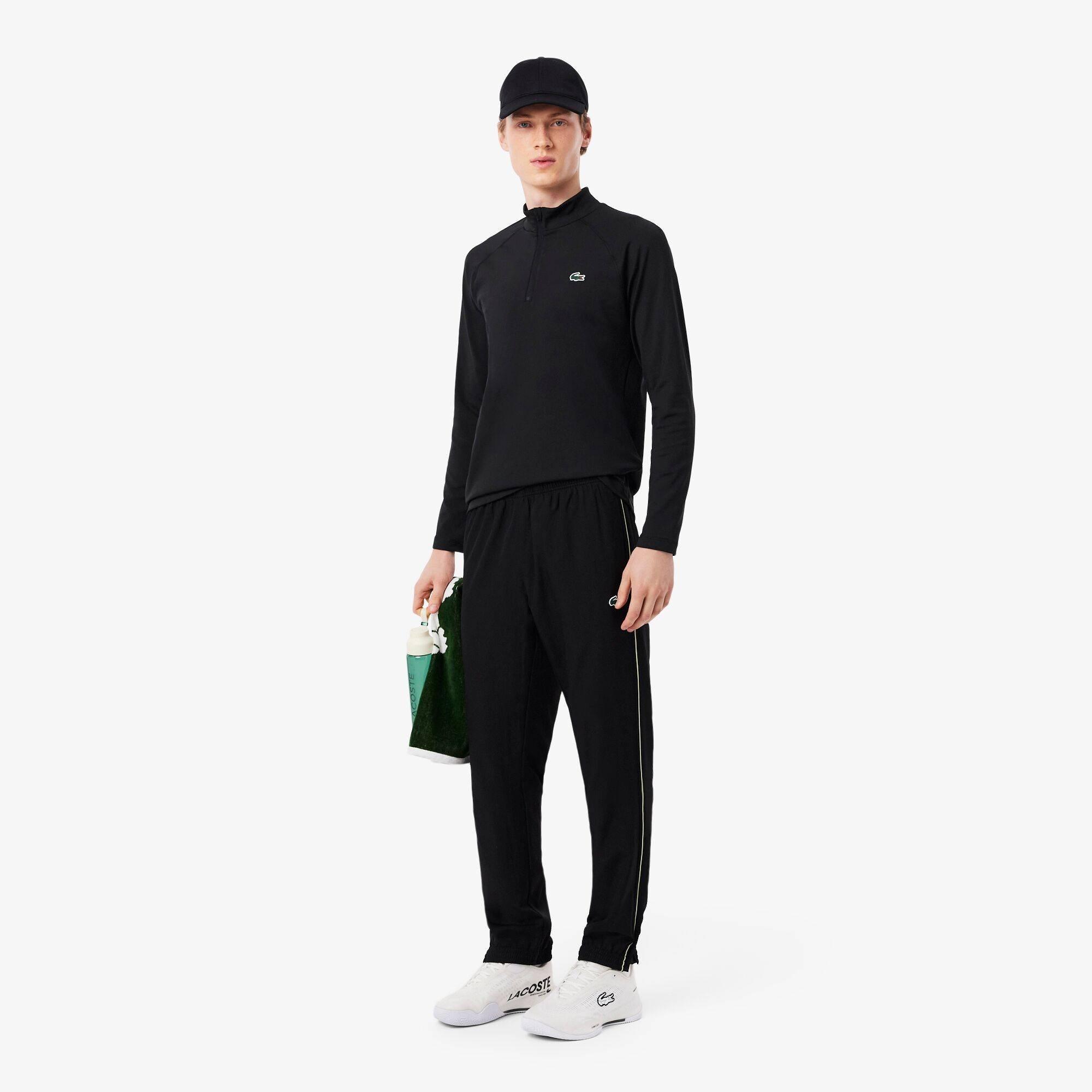 Nero 031 - Lacoste - Men's Long Sleeve Performance T-Shirt - 6