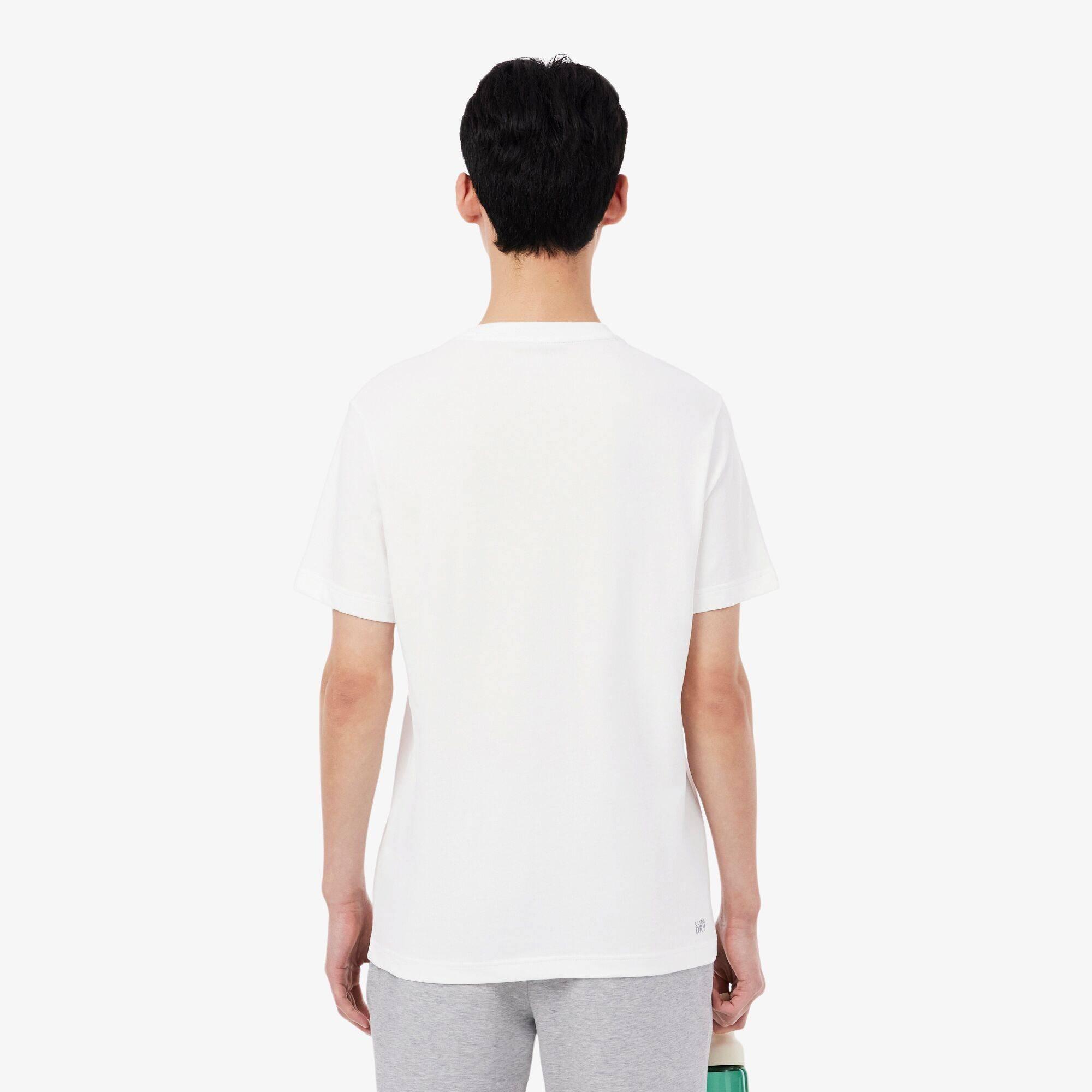 White 001 - Lacoste - Lacoste Logo Tee Sn62 - 3