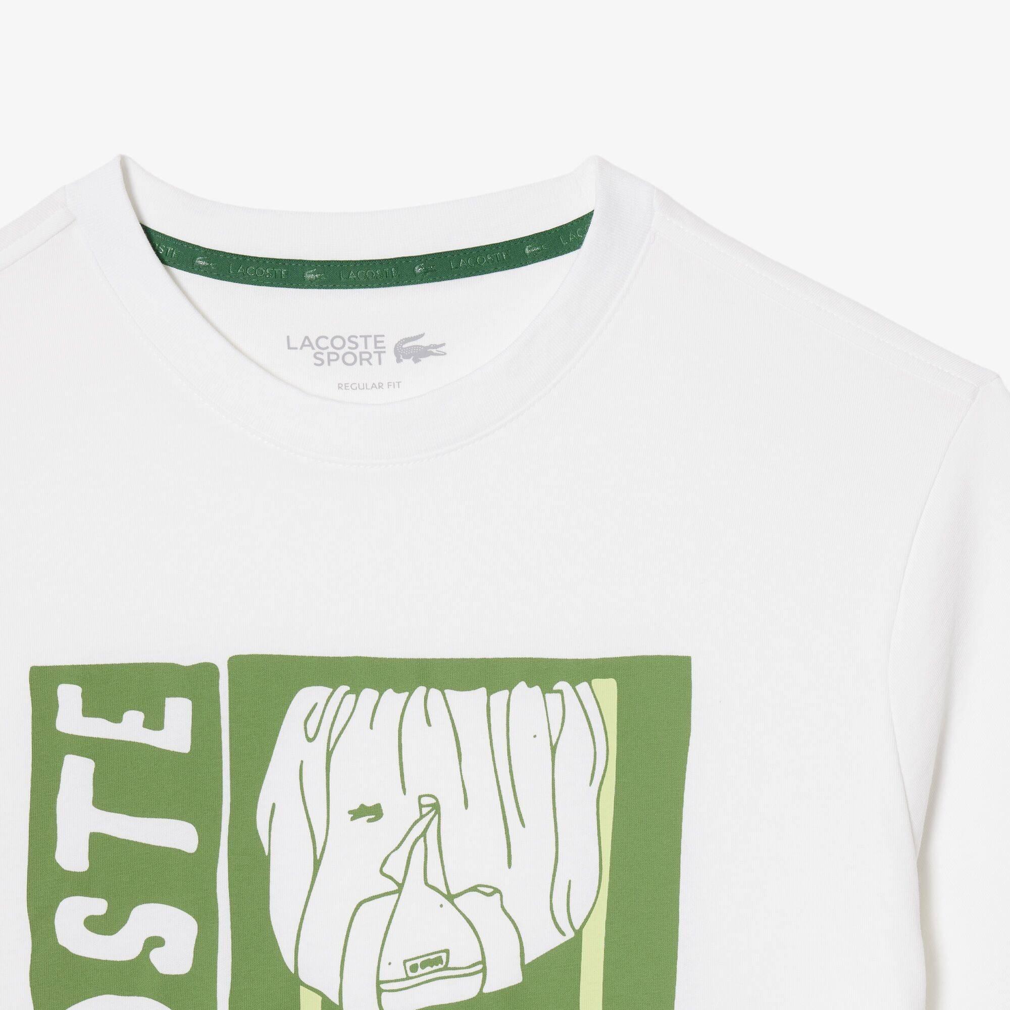 White 001 - Lacoste - Lacoste Logo Tee Sn62 - 4