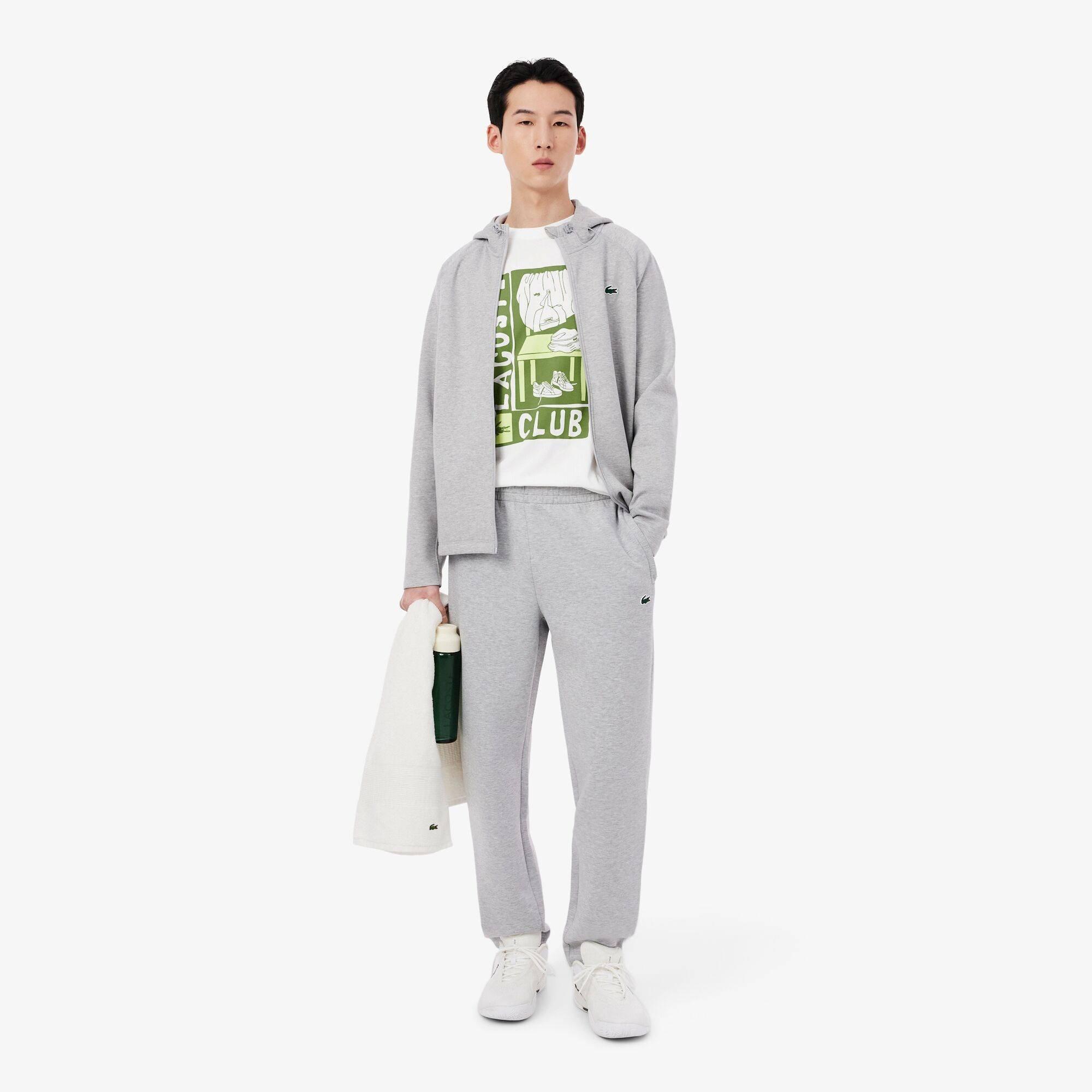 Bianco 001 - Lacoste - Men's Short Sleeve Performance T-Shirt - 6