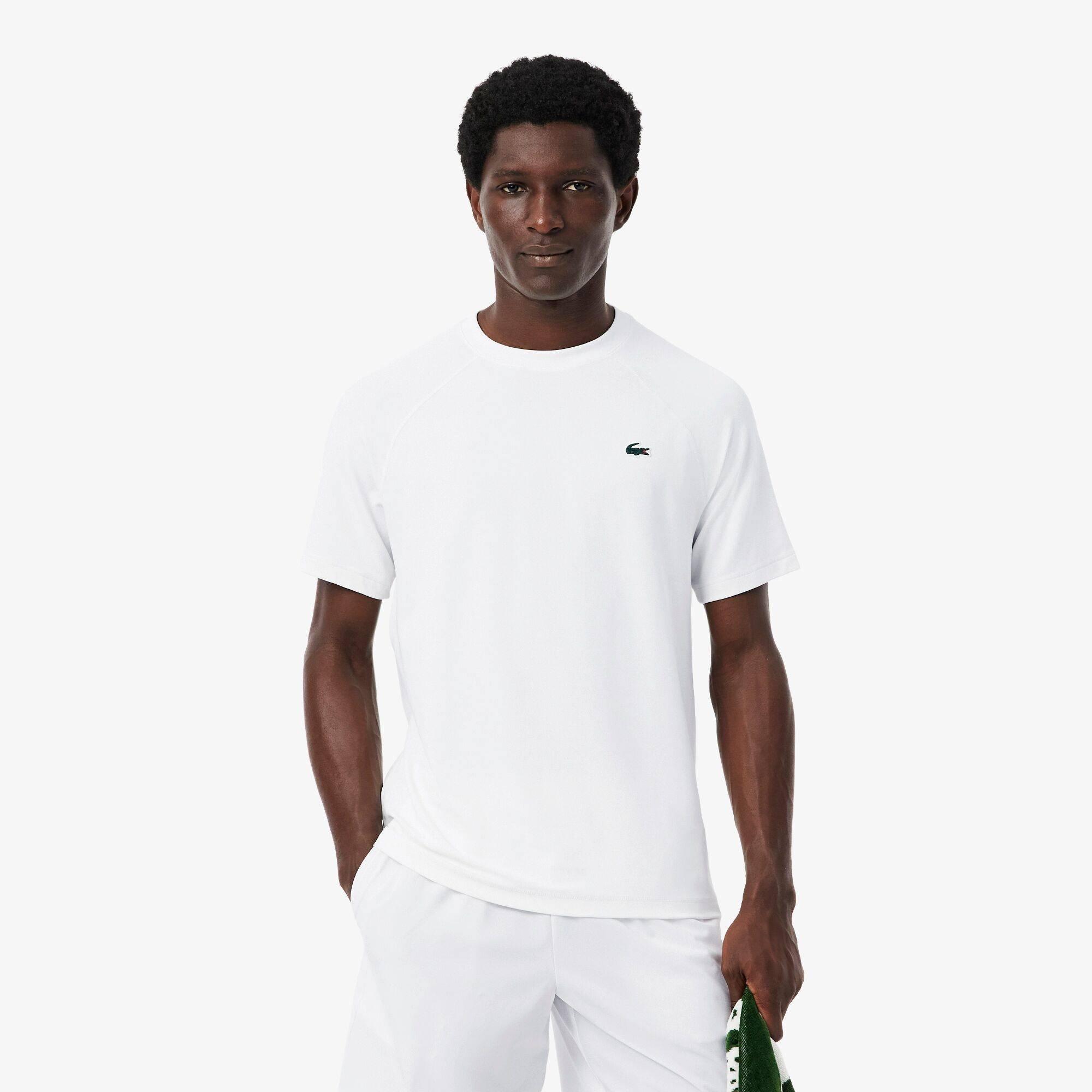 White 001 - Lacoste - Lacoste Tech T-Shirt Sn64 - 2