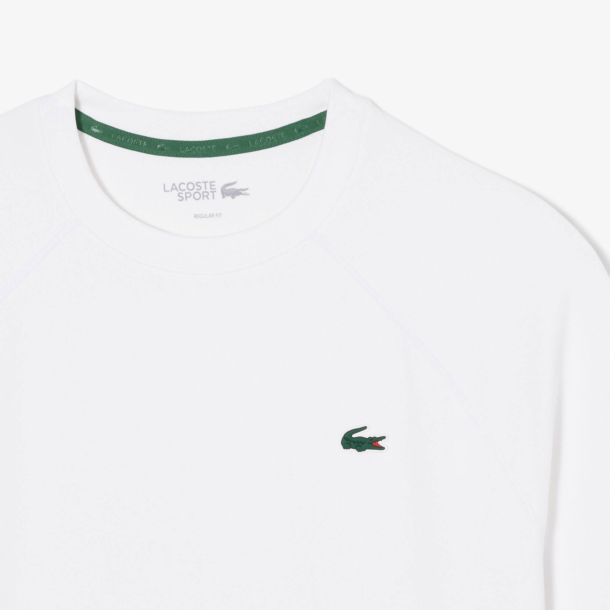 White 001 - Lacoste - Lacoste Tech T-Shirt Sn64 - 4