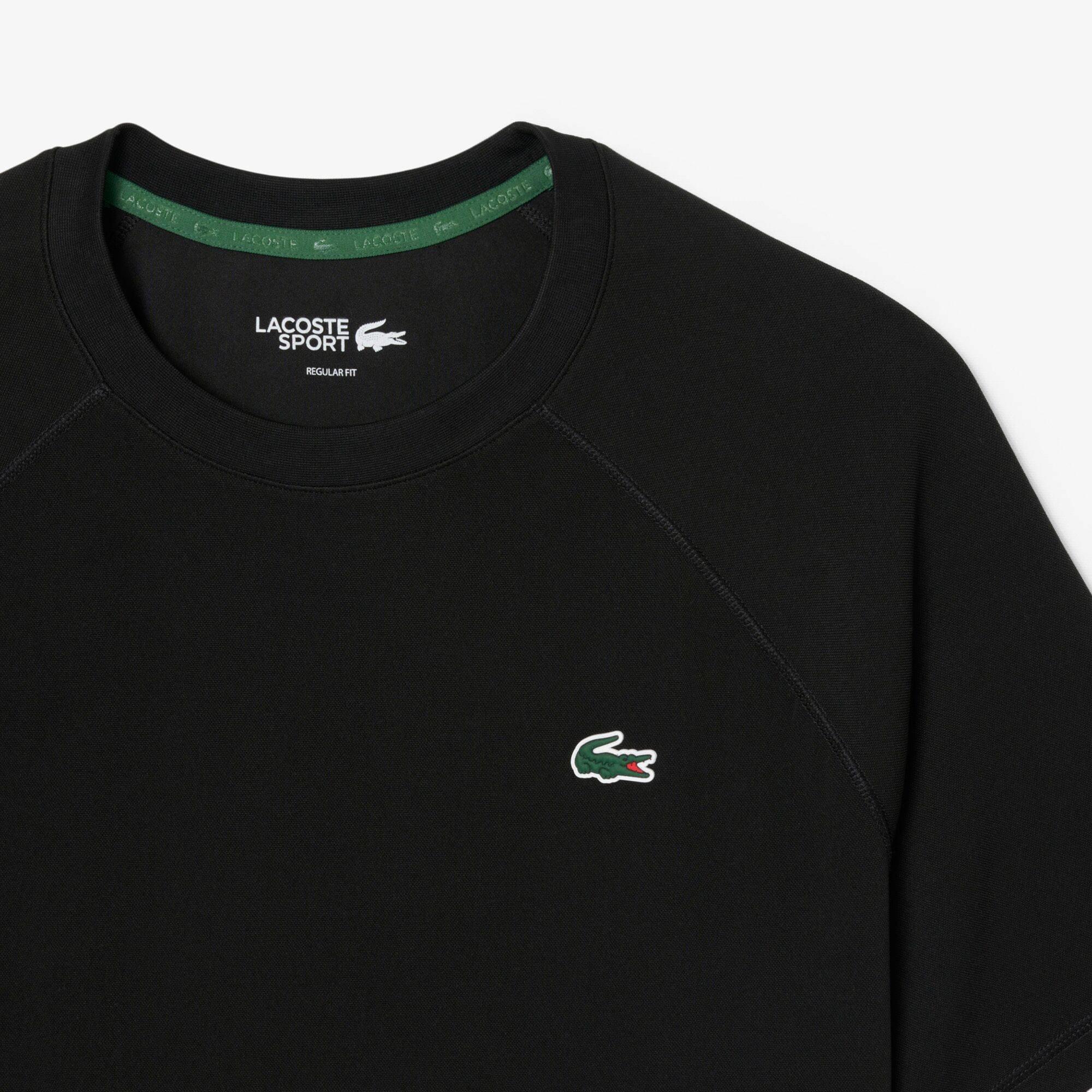 Black 031 - Lacoste - Men's Short Sleeve Performance T-Shirt - 5