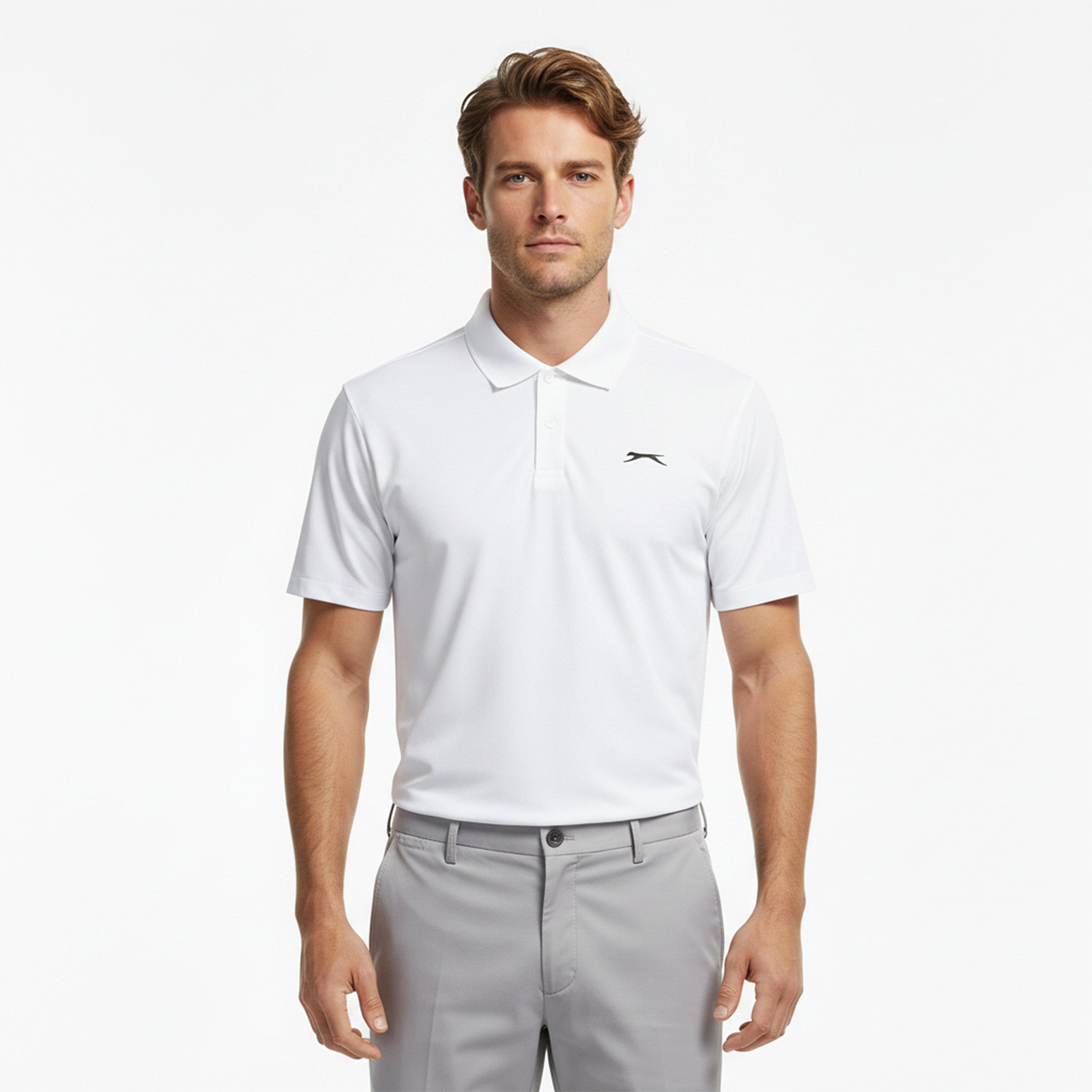 Wit - Slazenger - Court Polo Mens - 3