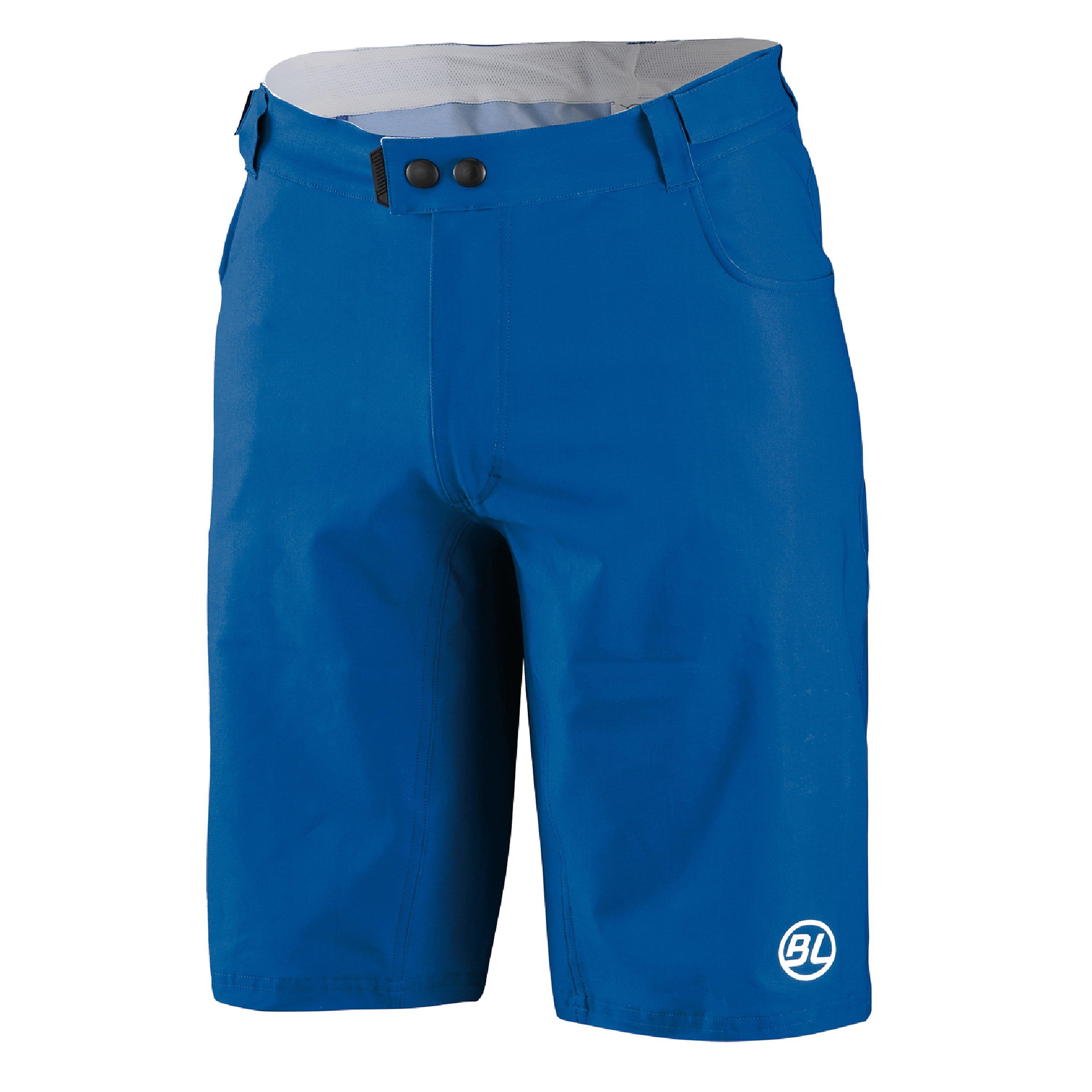 Bicycle Line Men's Ostiglia Baggy Knee Length Mtb Shorts - Dark Blue - 3X Large