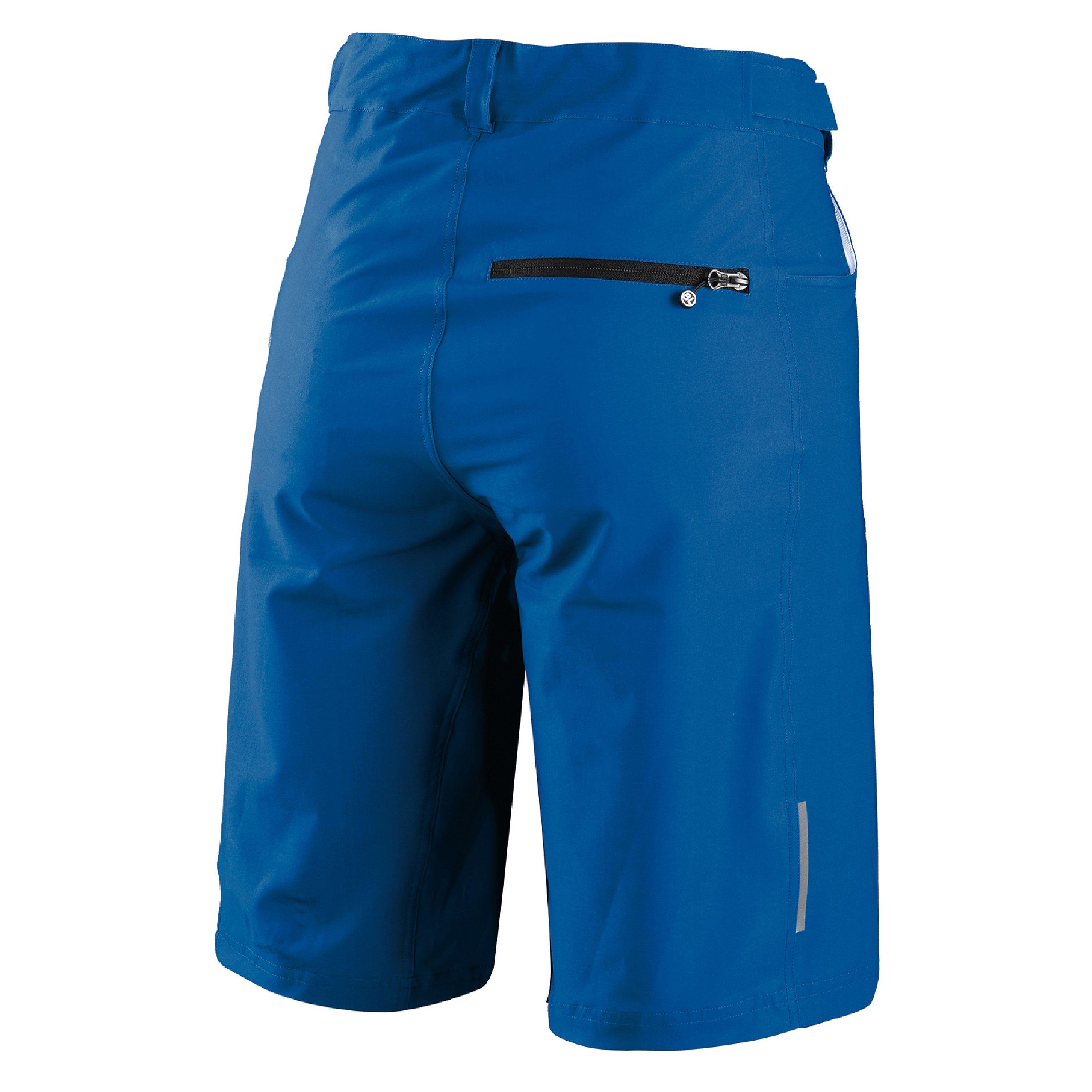 Dark Blue - Bicycle Line - Men's Ostiglia Baggy Knee Length MTB Shorts - 2