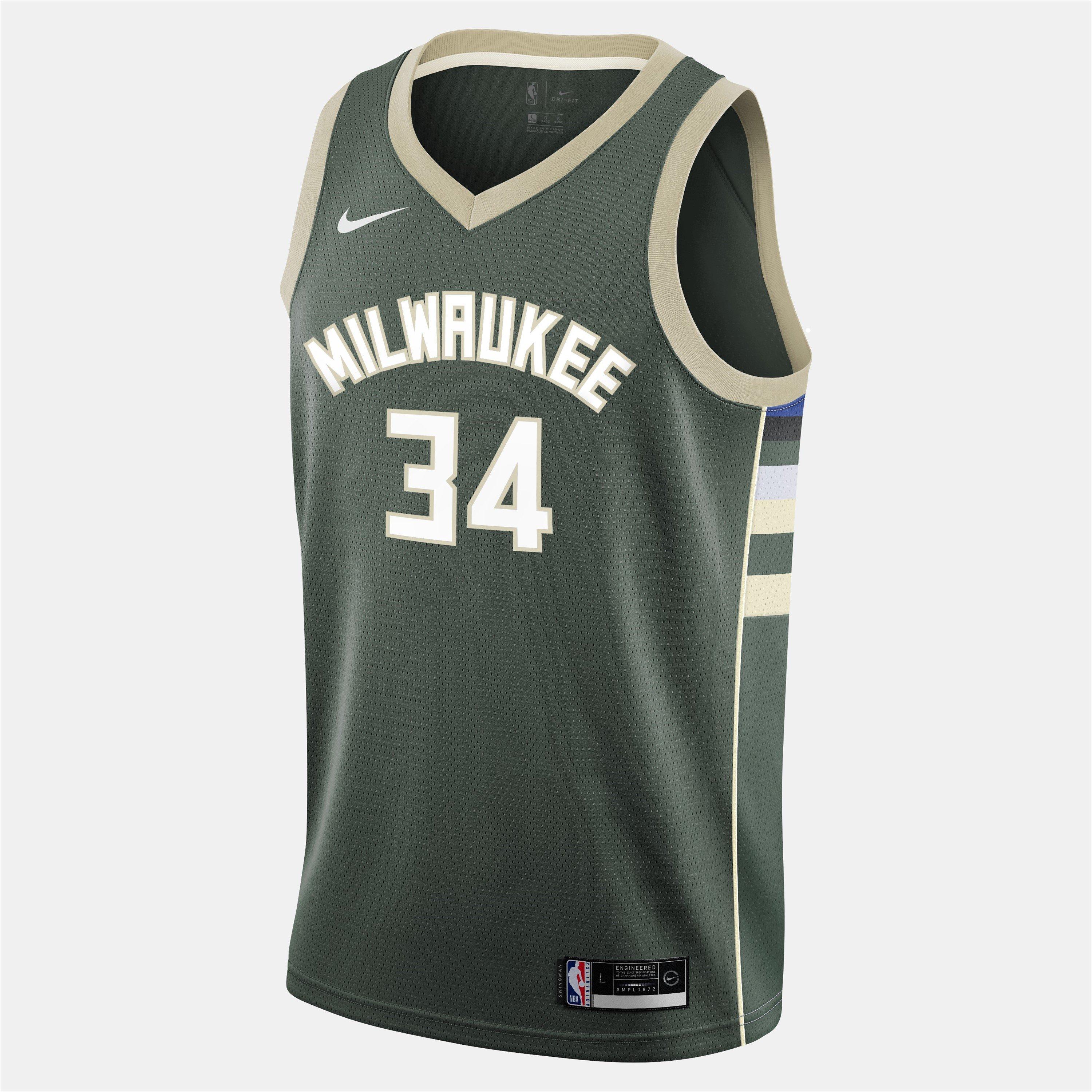 Fir - Nike - Milwaukee Bucks Jersey 25-26 Kids - 1