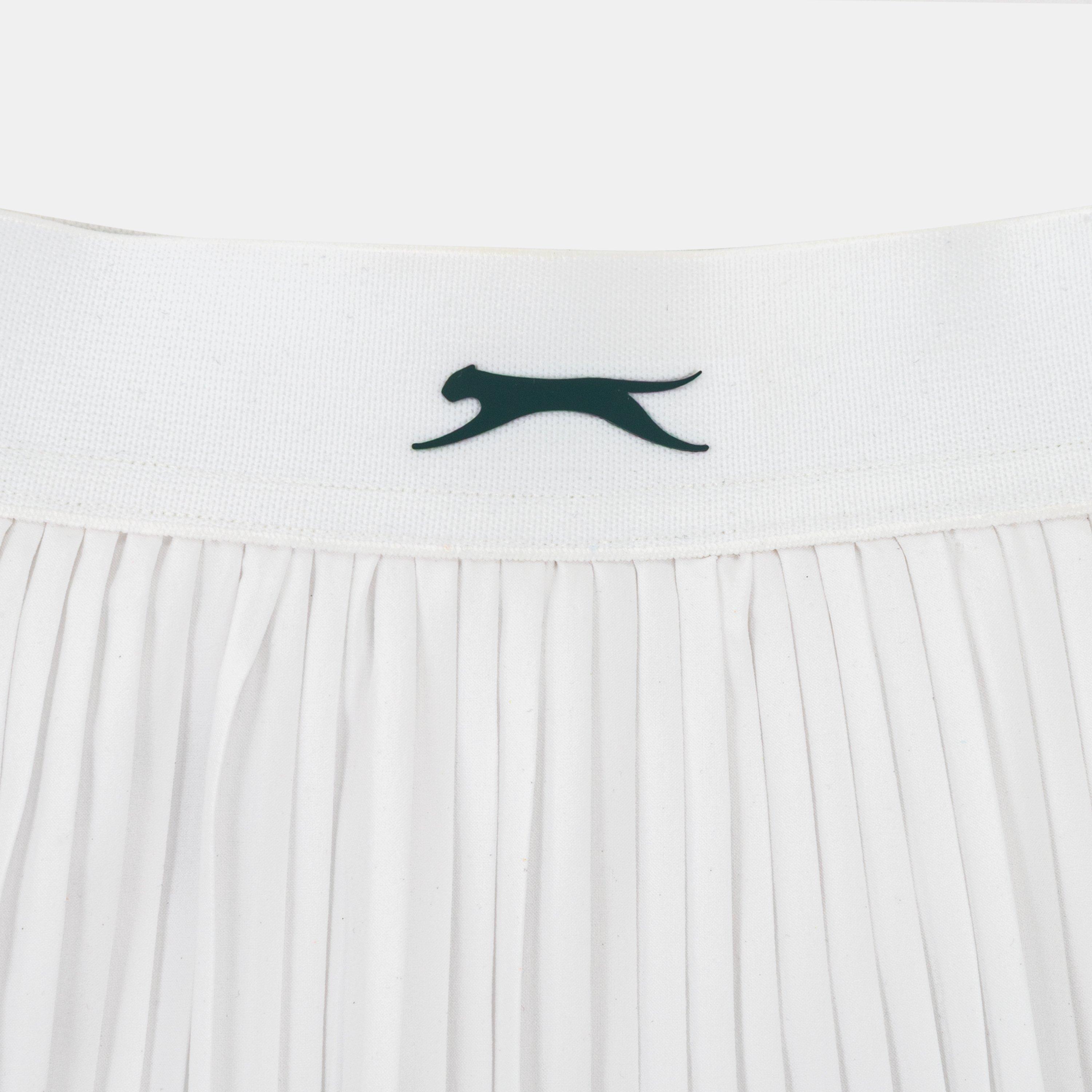 White - Slazenger - Micro Pleat - 3